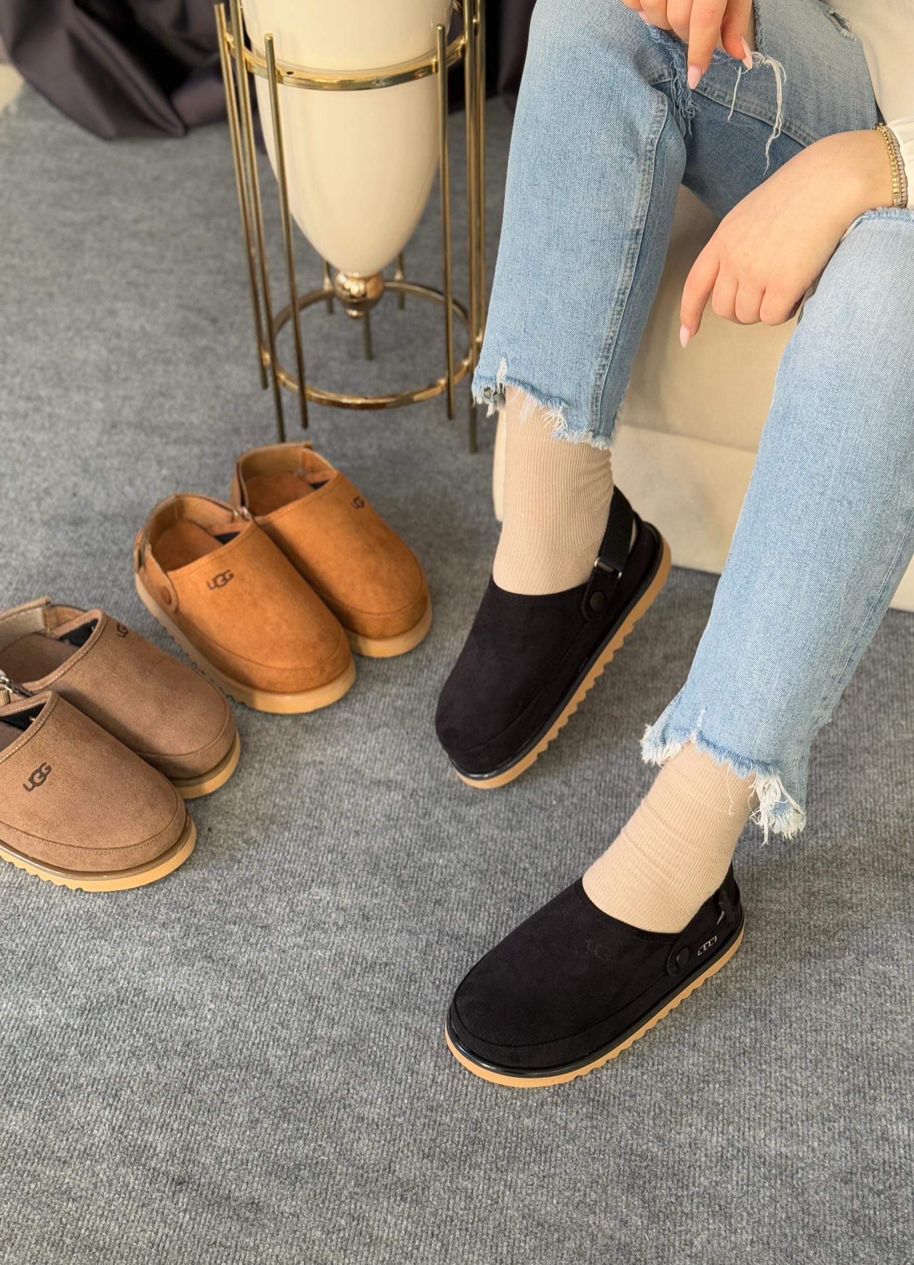 Goldenstar Clog Kadın Siyah Sandalet