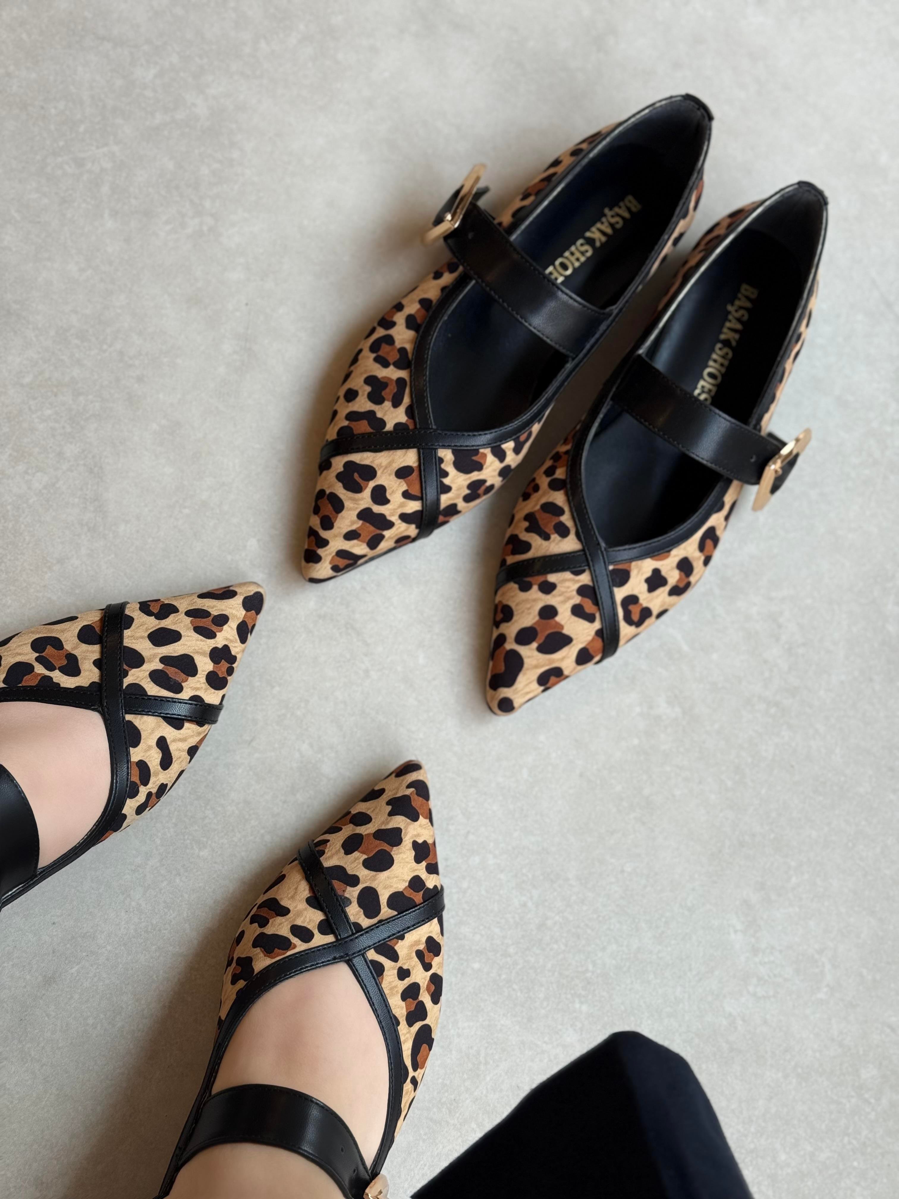 Love Kalp Tokalı Leopar Babet
