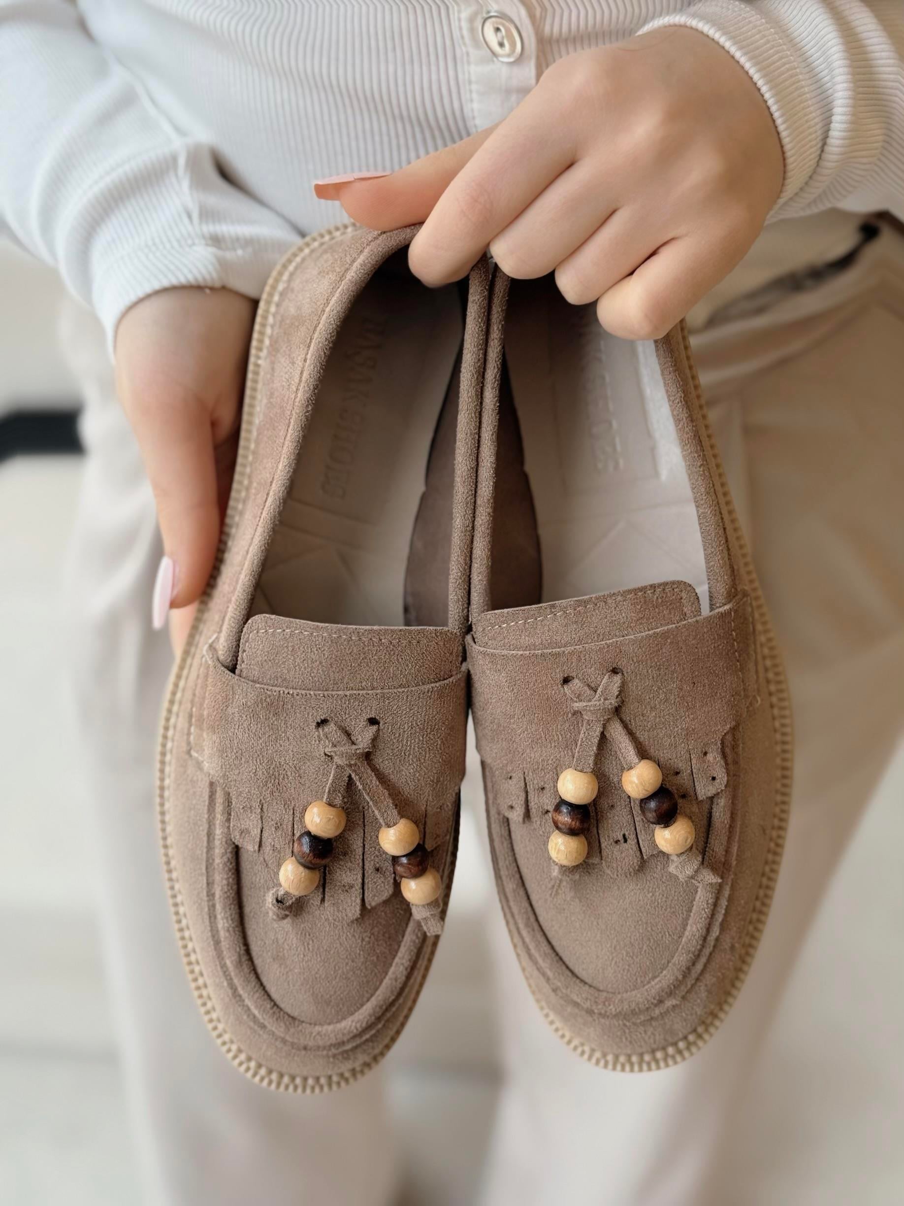 Monarch Püsküllü Vizon Loafer