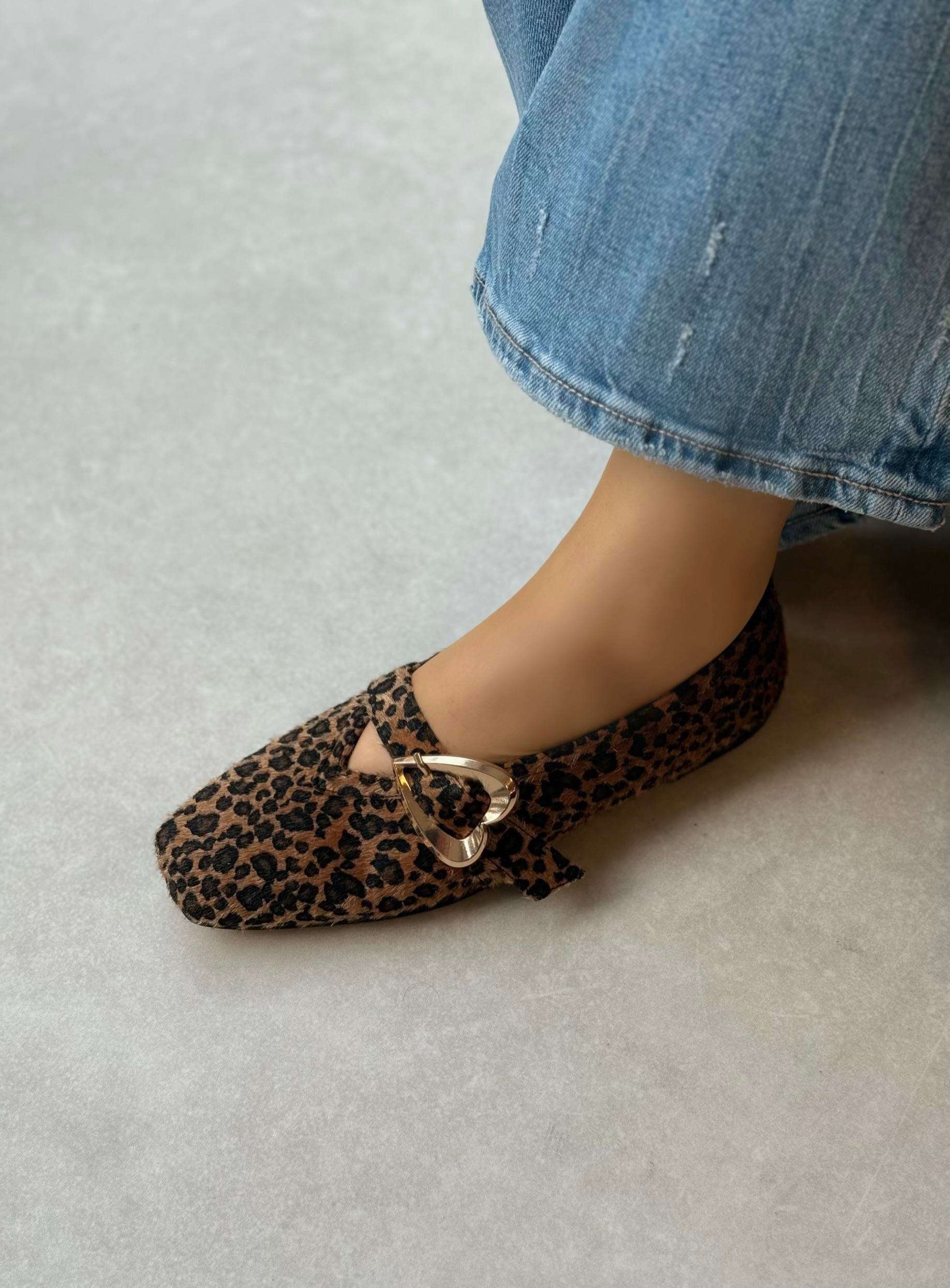 Silva Kalpli Tokalı Leopar Babet