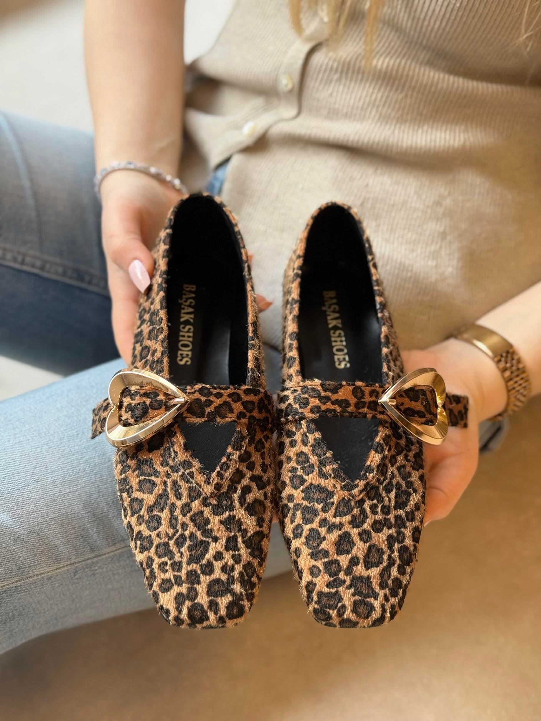 Silva Kalpli Tokalı Leopar Babet