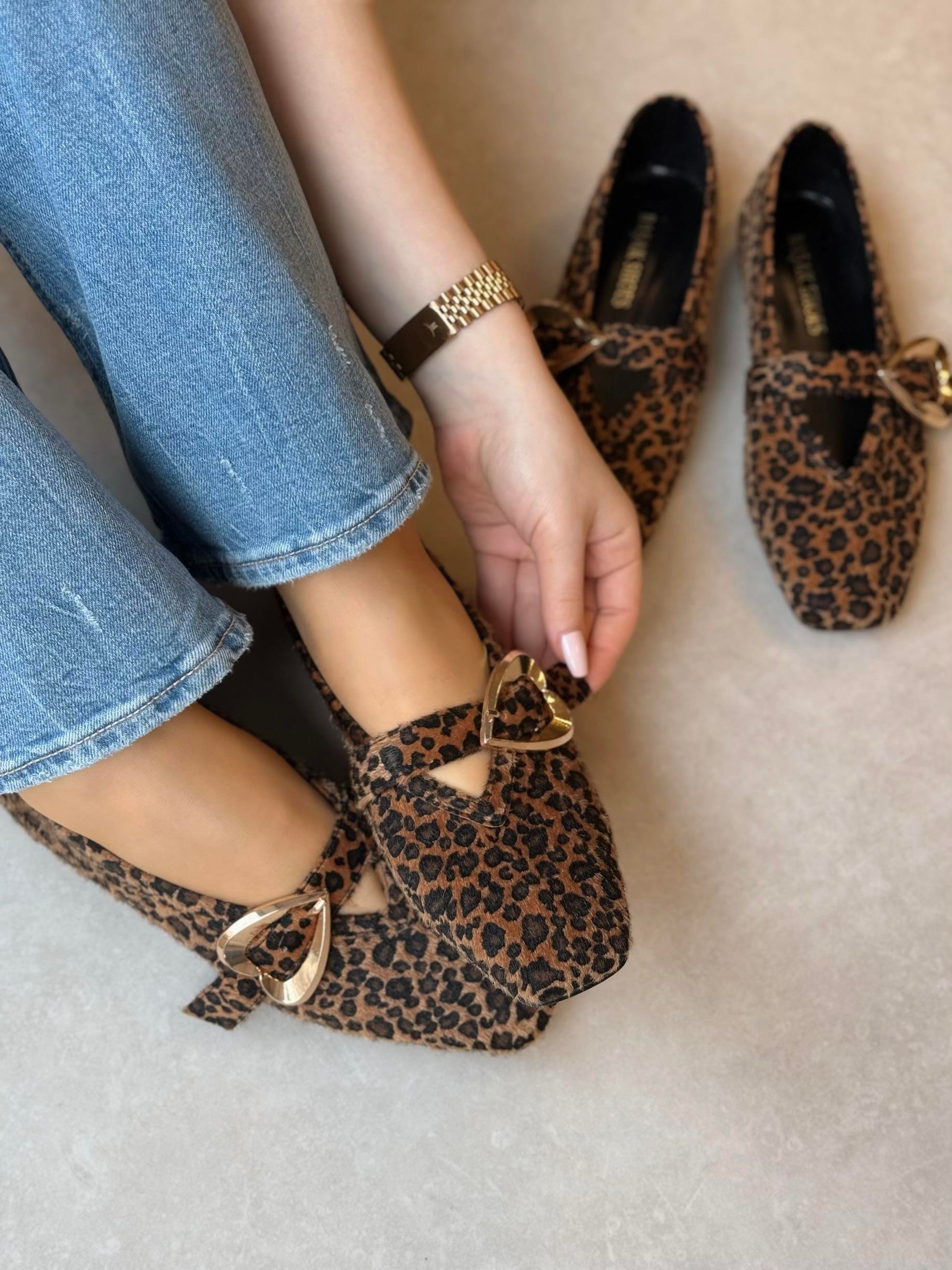 Silva Kalpli Tokalı Leopar Babet
