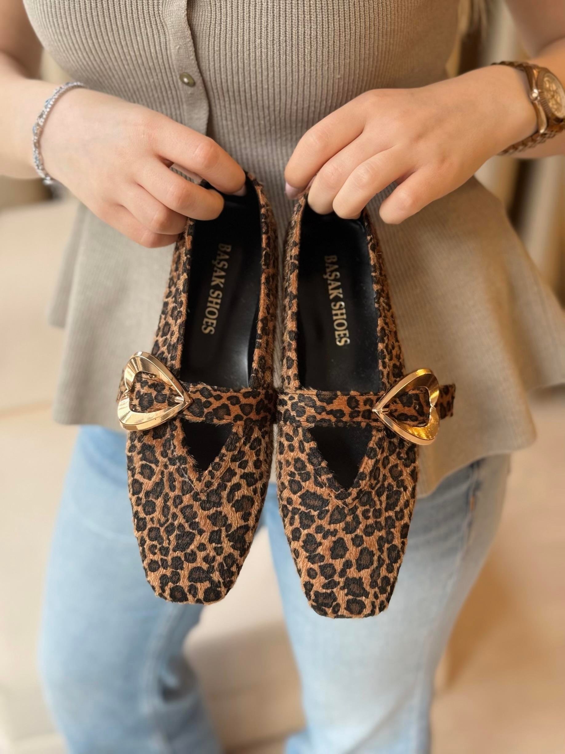 Silva Kalpli Tokalı Leopar Babet