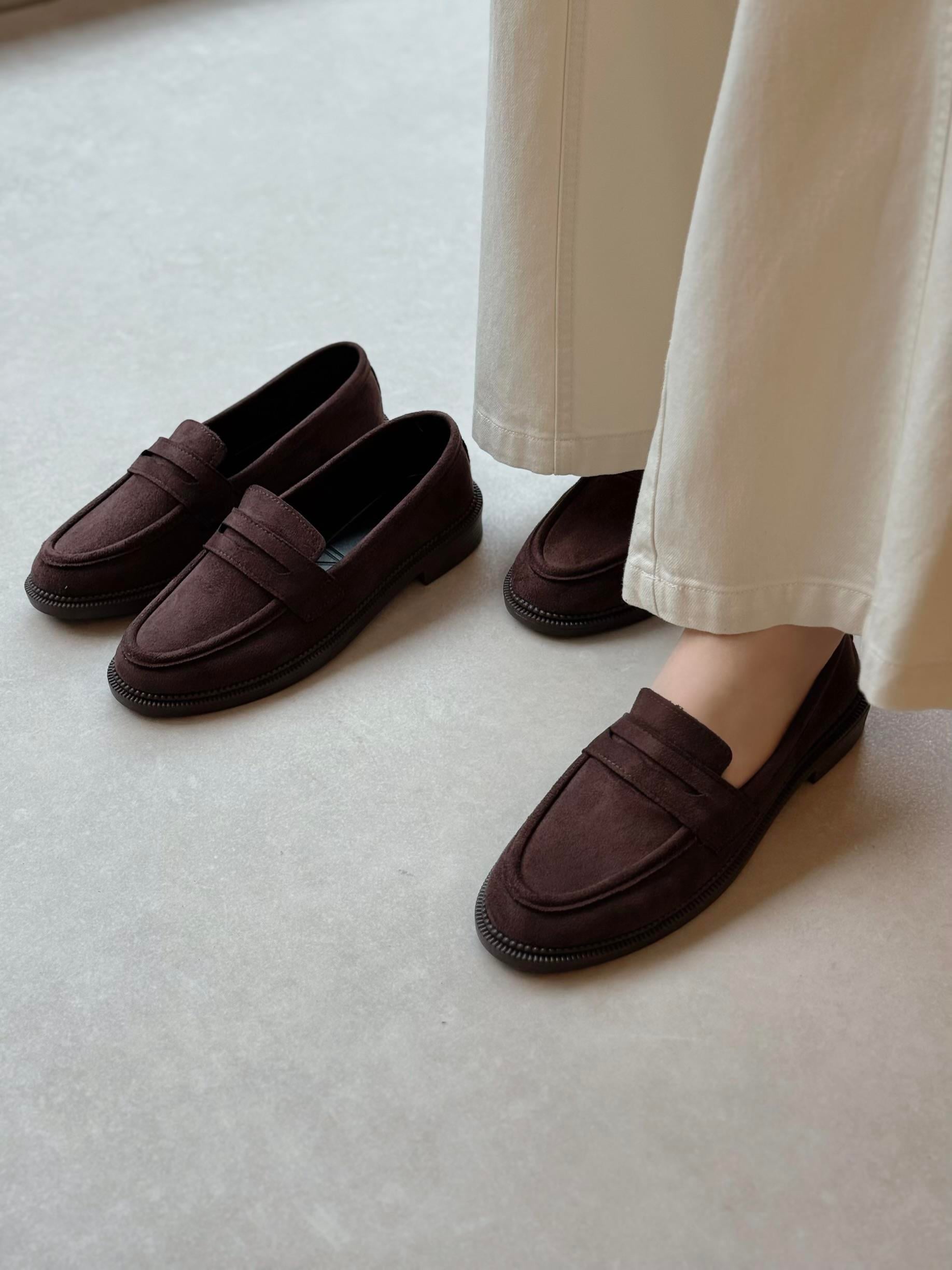 Velora Loafer Kadın Ayakkabı- KAHVE SÜET