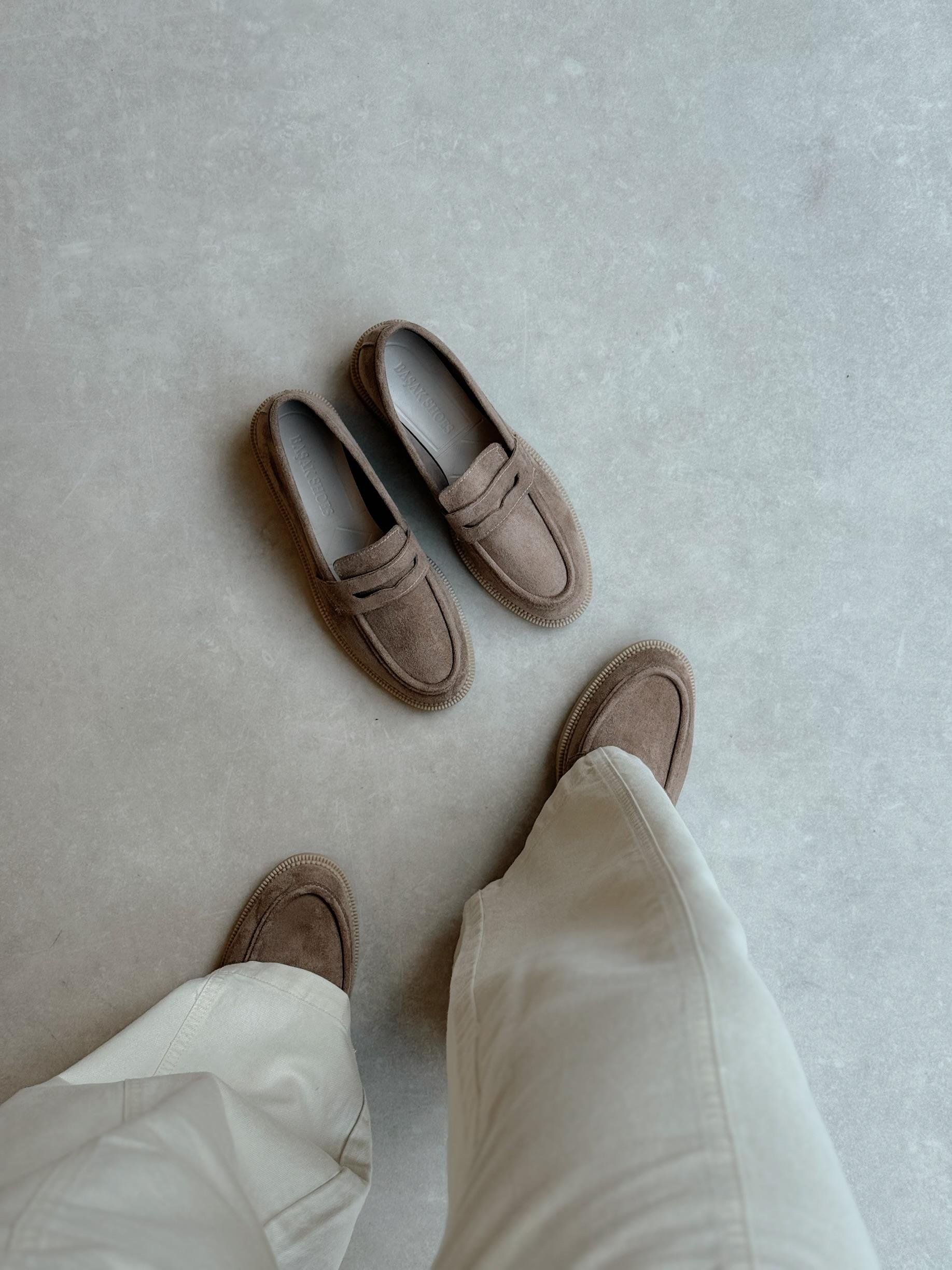 Velora Loafer Kadın Ayakkabı- VİZON SÜET