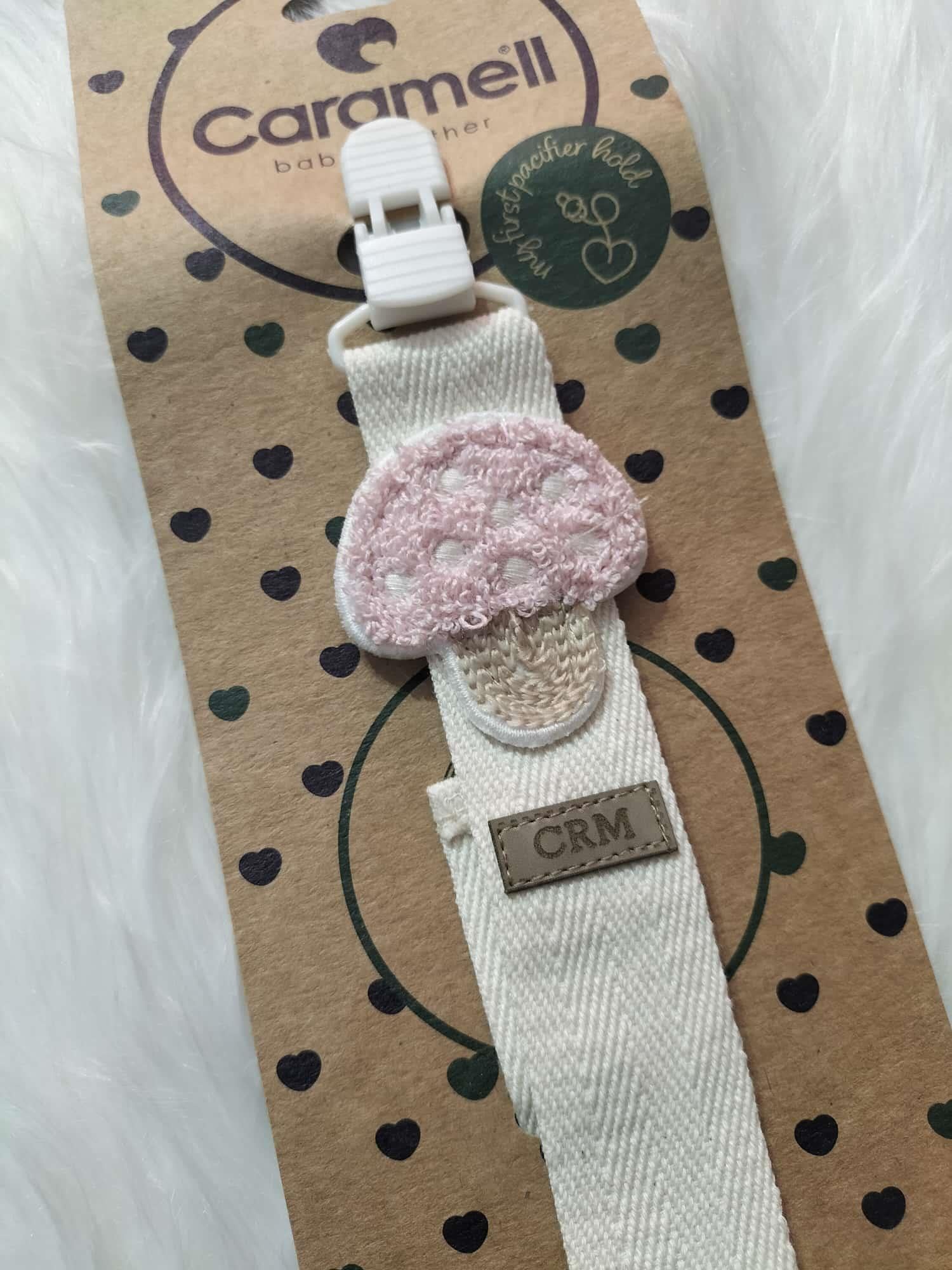  BEBEK  CARAMEL BEBE MANTAR DETAYLI KETEN