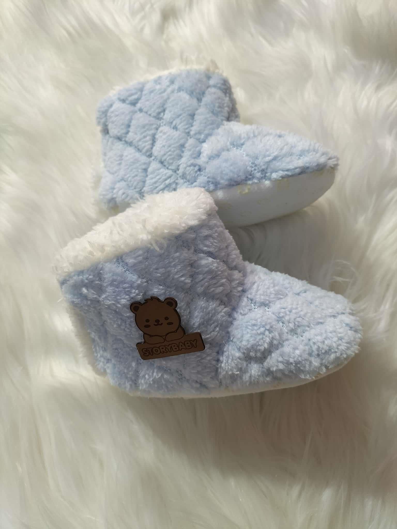  BEBEK STORY BABY PELUŞ KAPİTONELİ EV PANDUFU