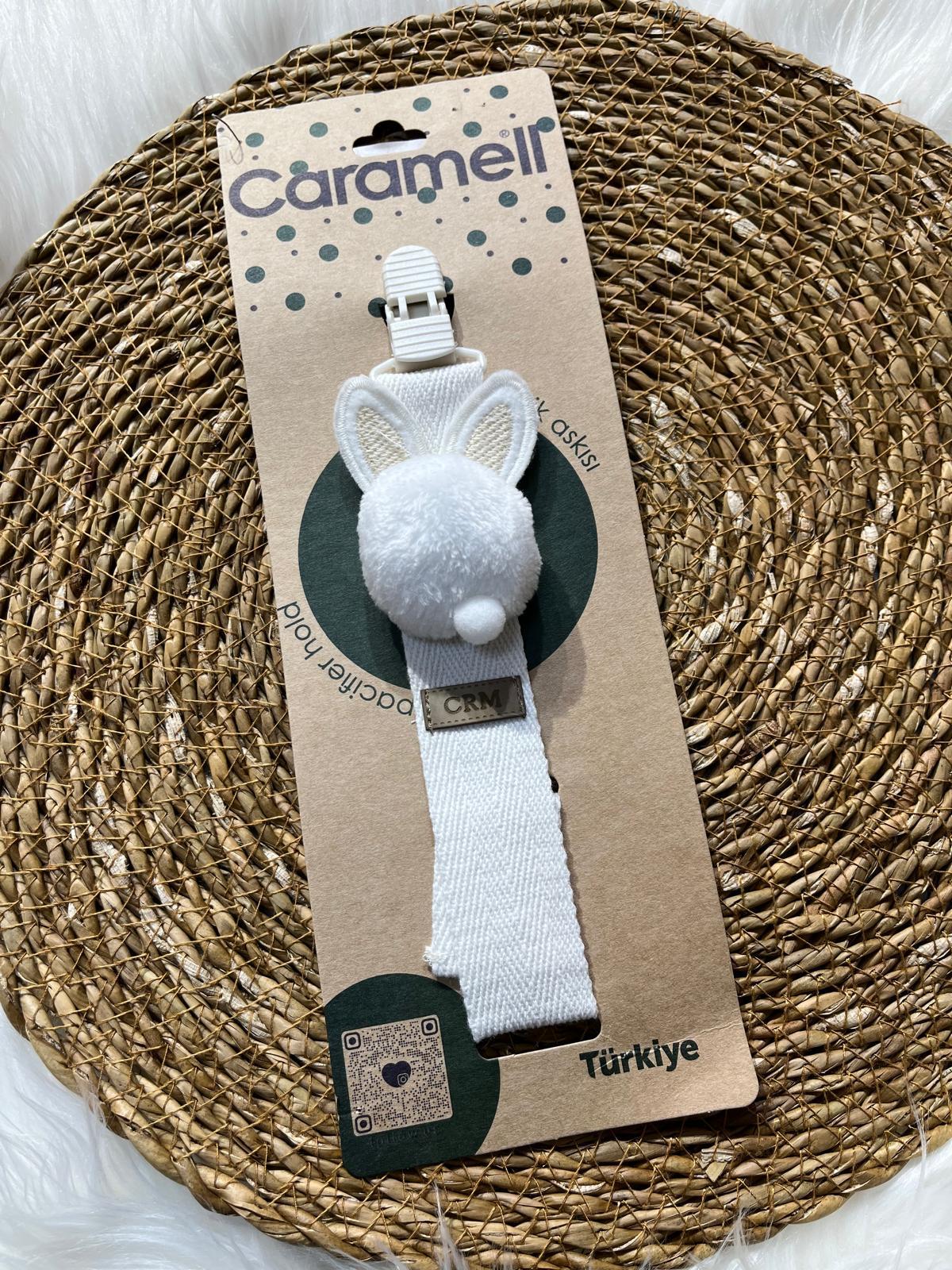  CARAMEL MARKA PONPON TAVŞAN DETAYLI KREM-BEJ