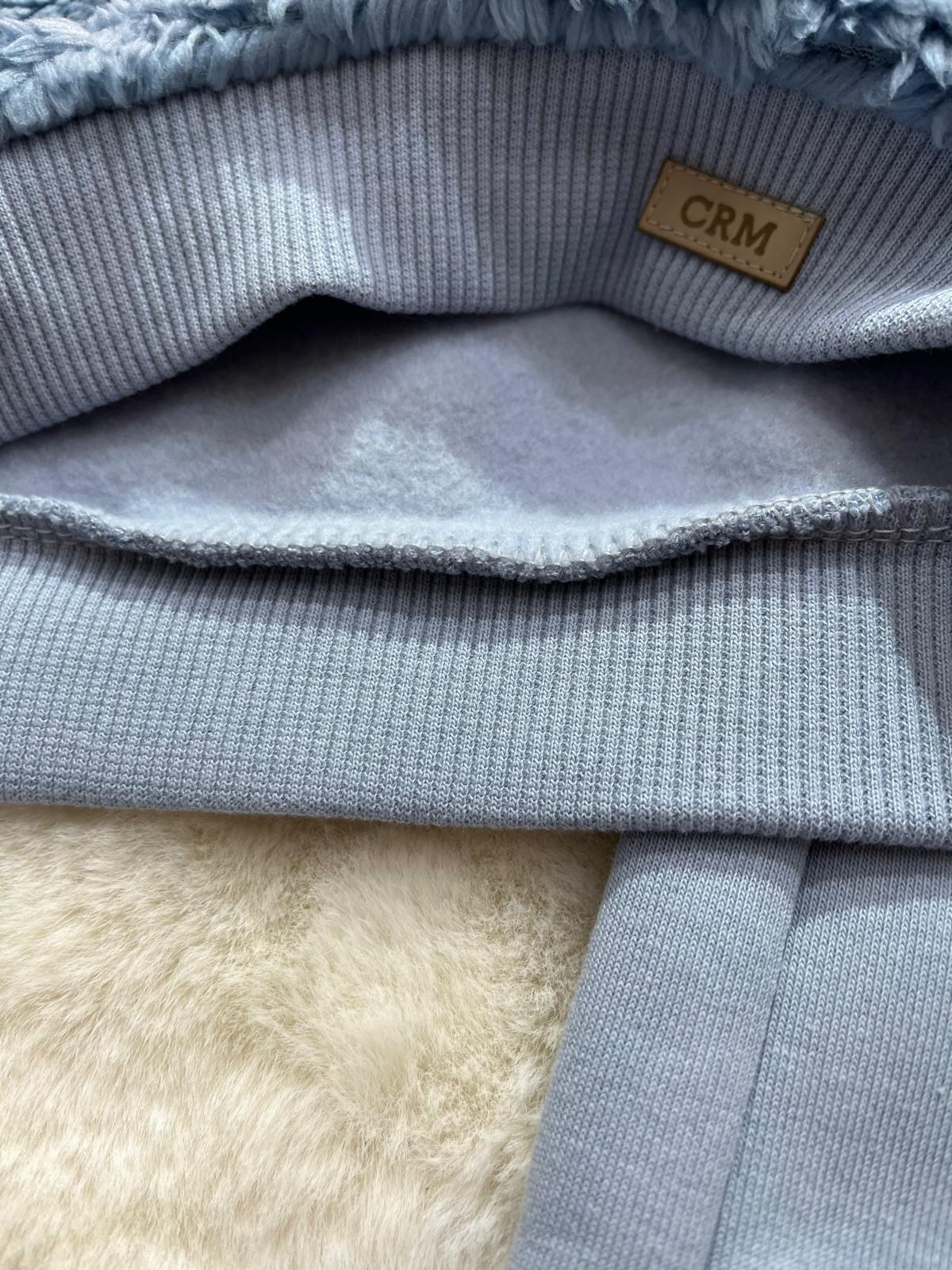  CARAMELL W PELUŞ DETAYLI ŞARDONLU ERKEK BEBEK İKİLİ TAKIM