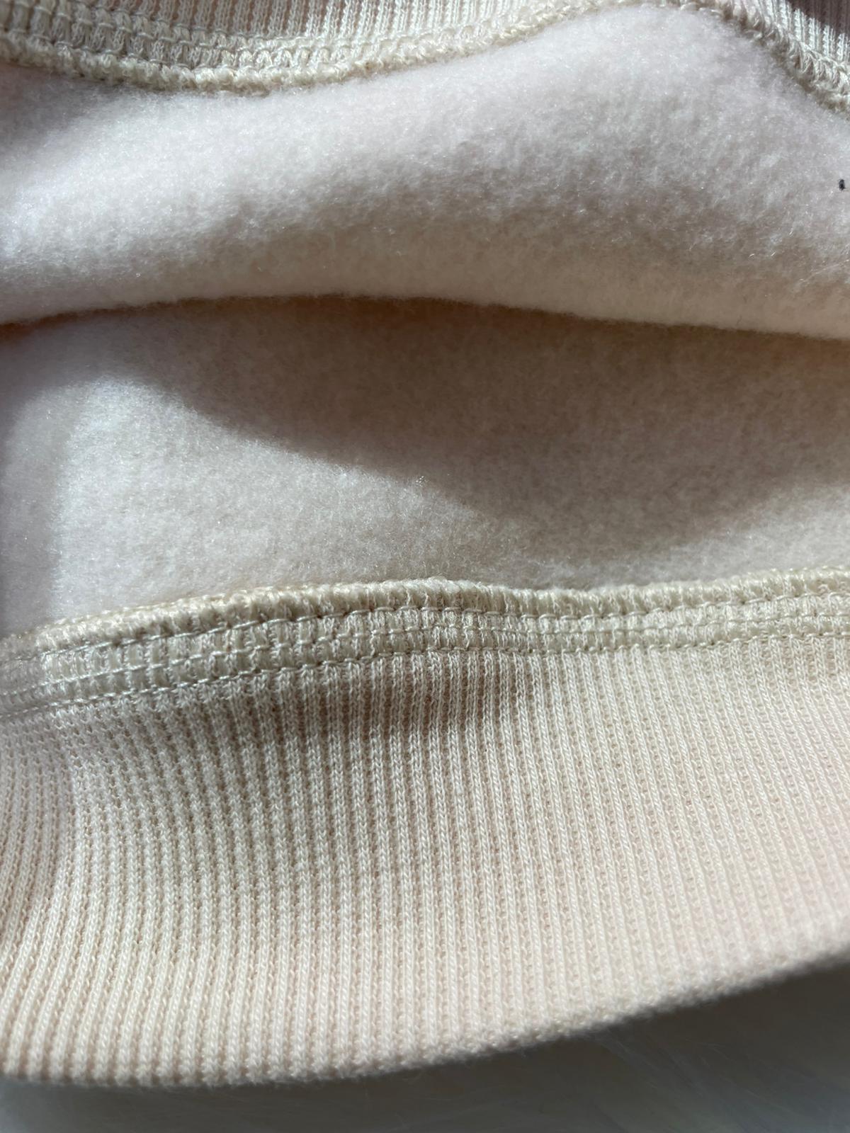 BEBEK KREM ŞARDONLU SWEATSHİRT