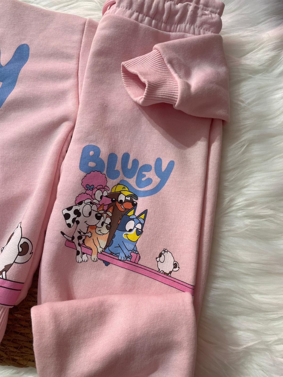 ÇOCUK PEMBE BASKILI TAKIM