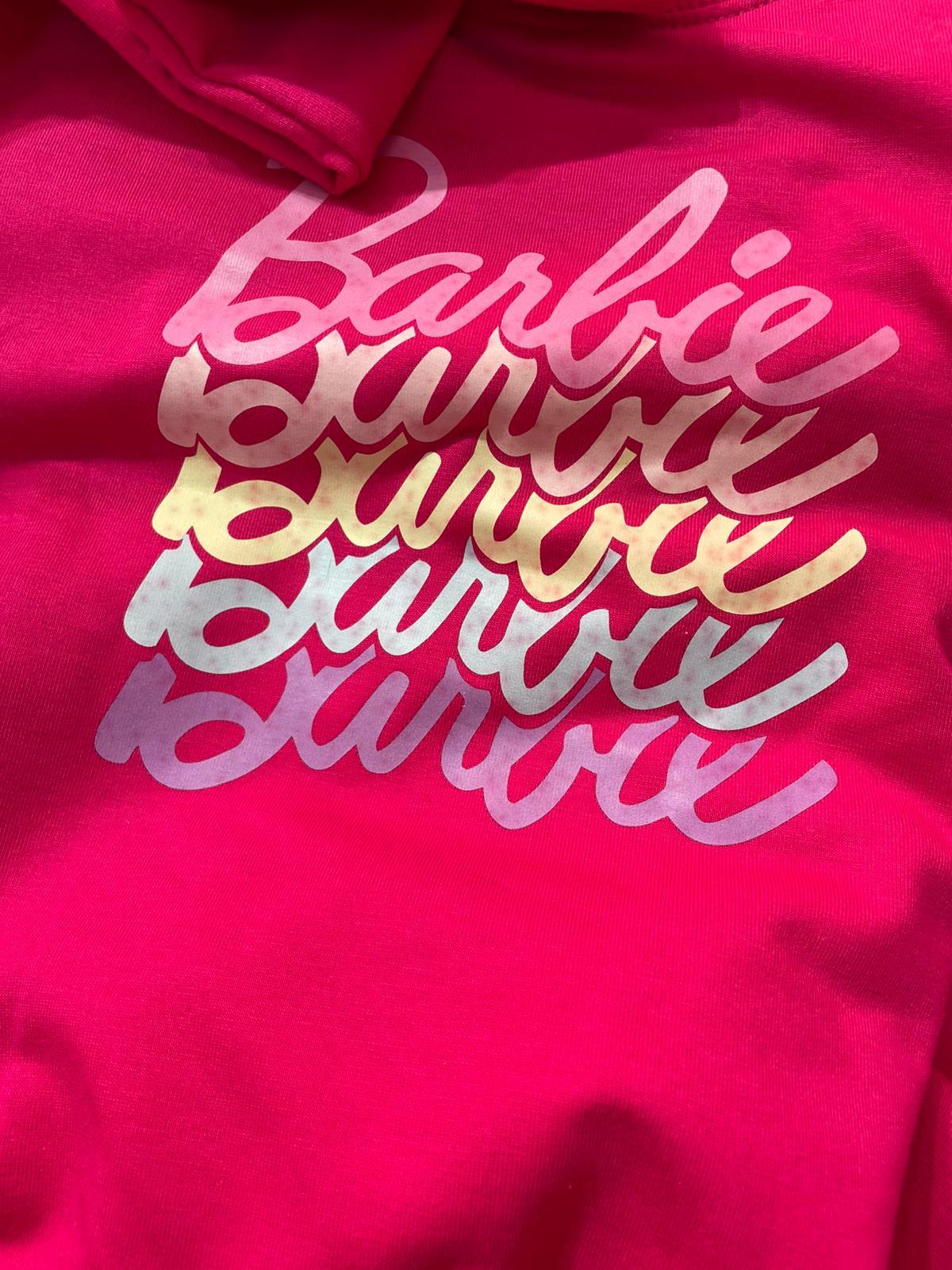 ÇOCUK PEMBE BASKILI ÜST ALT TAKIM
