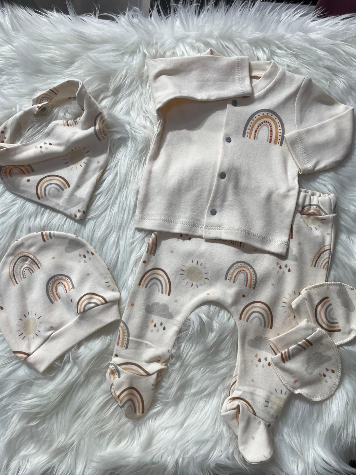 gökkuşağı beşli set