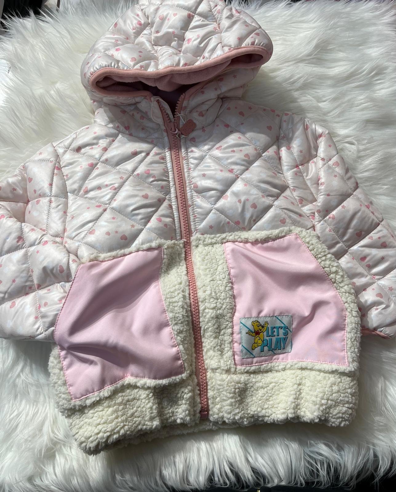 HARİBO MARKA LİSANSLI PEMBE BEJ PELUŞ MONT