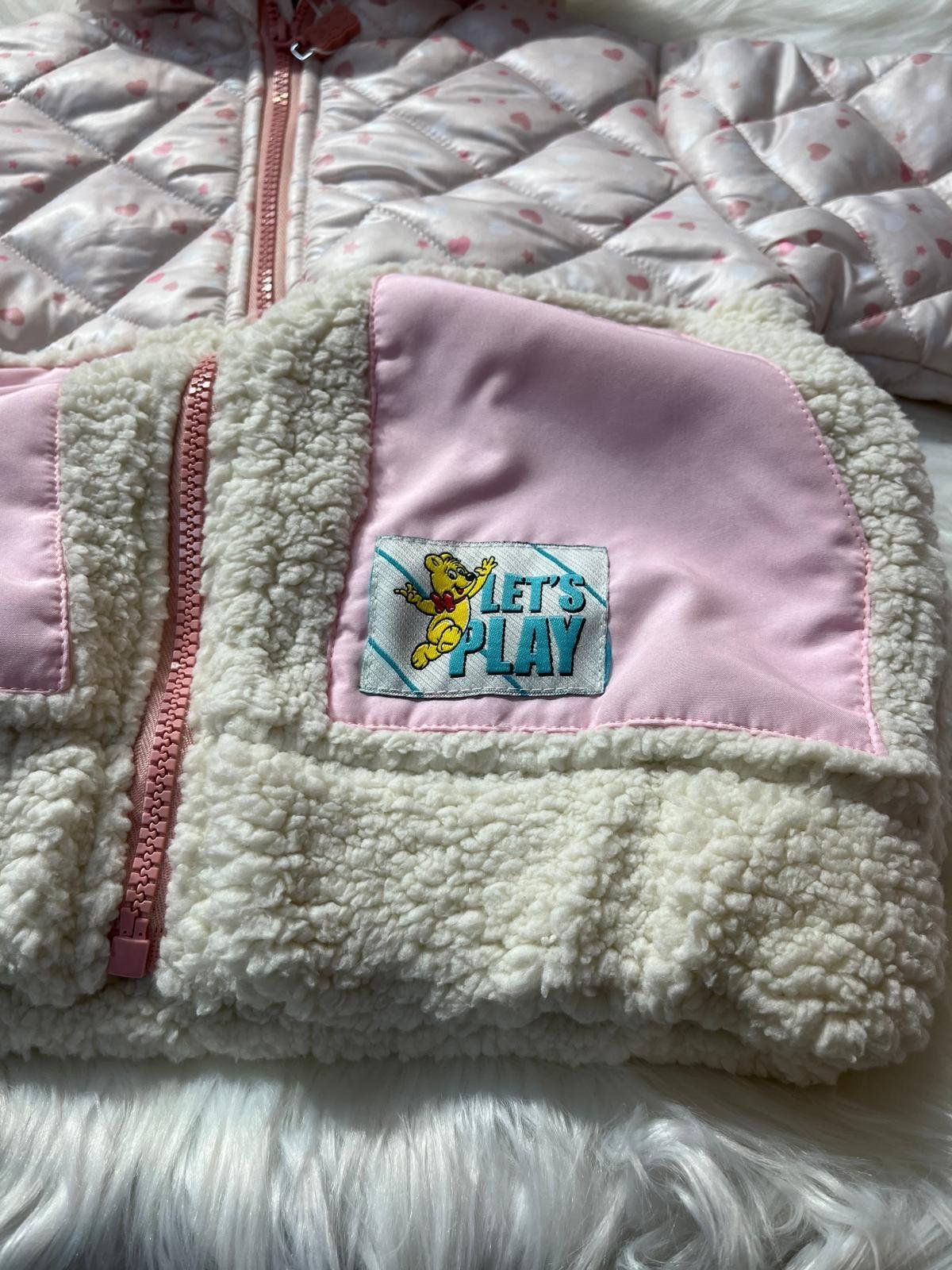HARİBO MARKA LİSANSLI PEMBE BEJ PELUŞ MONT