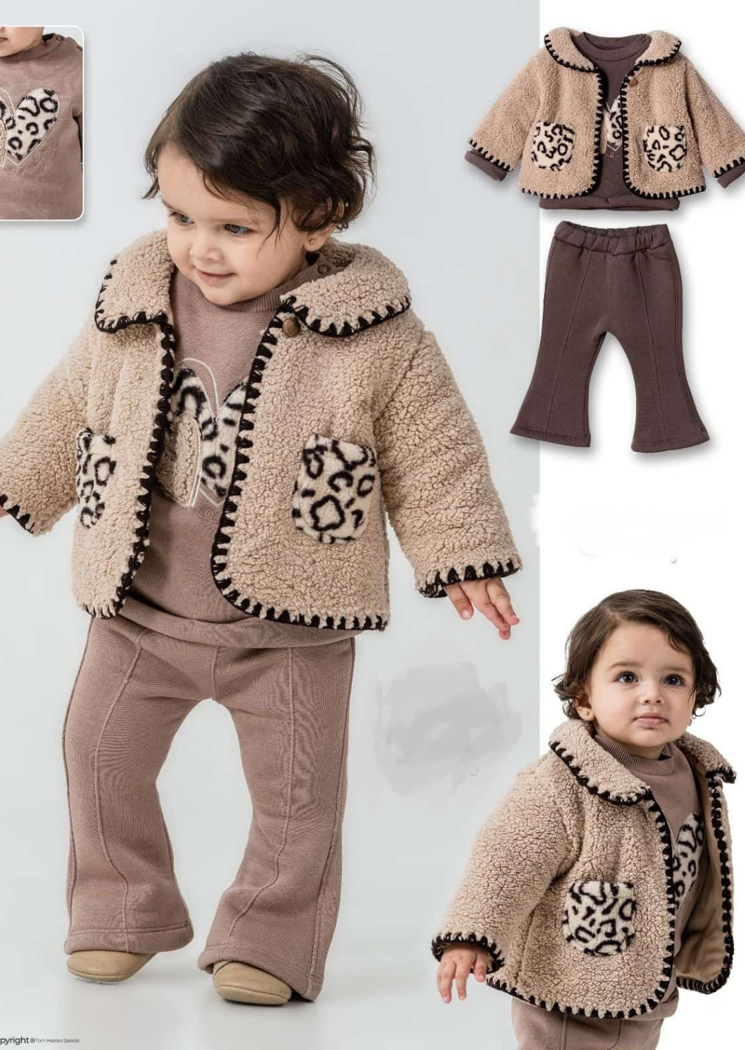LEOPAR CEP PELUŞ TAKIM