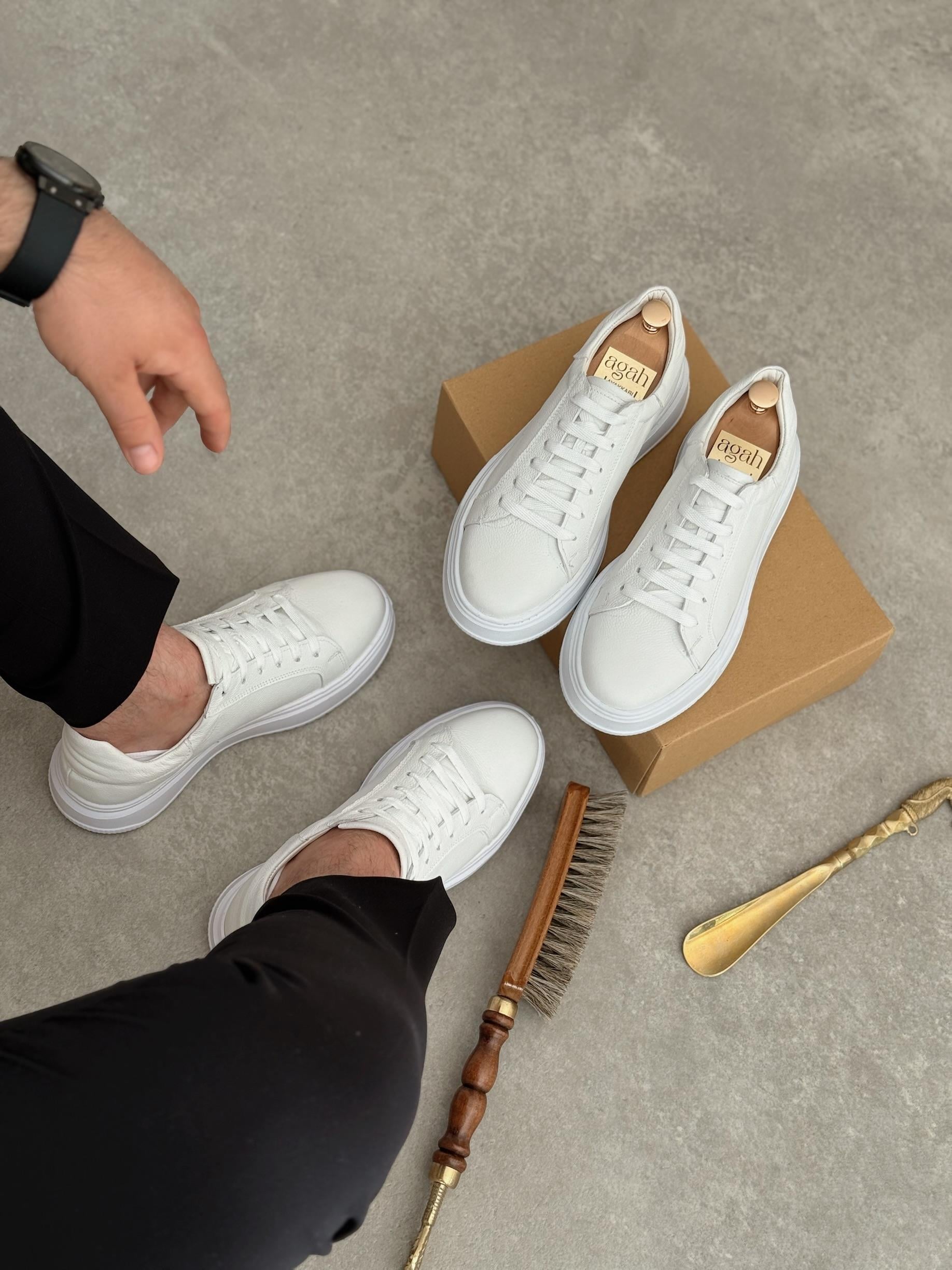 AGAH MODEL LOST BEYAZ SNEAKERS