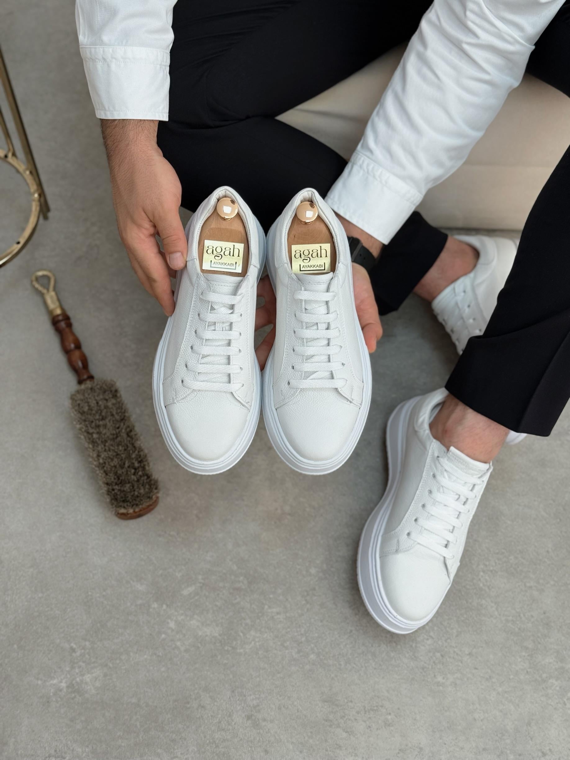 AGAH MODEL LOST BEYAZ SNEAKERS