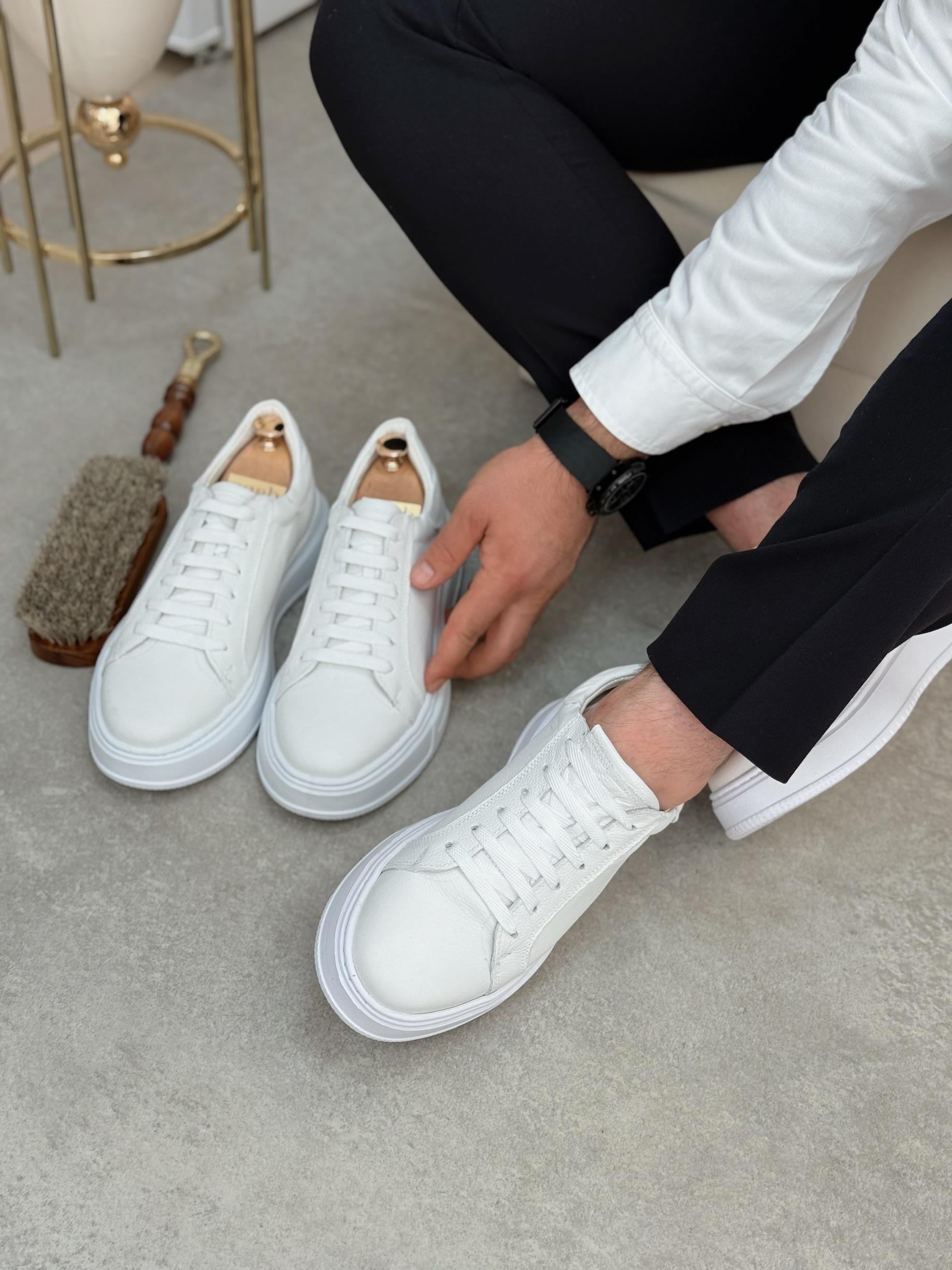 AGAH MODEL LOST BEYAZ SNEAKERS