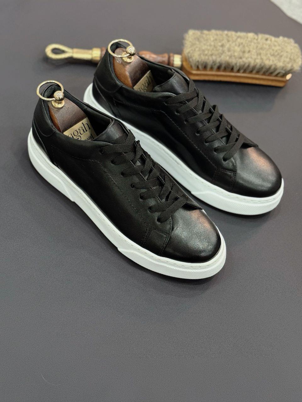 AGAH MODEL SİYAH SNEAKER