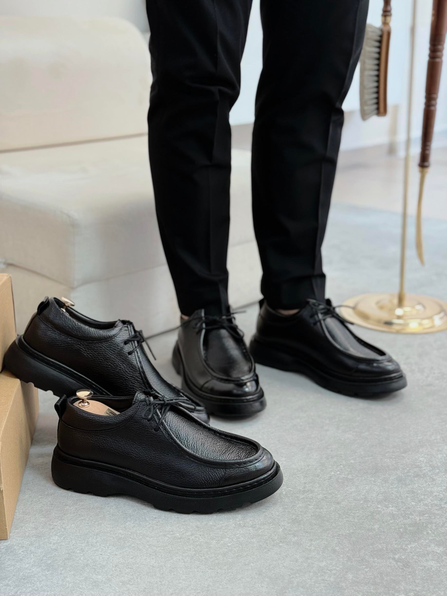 ALVİSO SİYAH CASUAL AYAKKABI