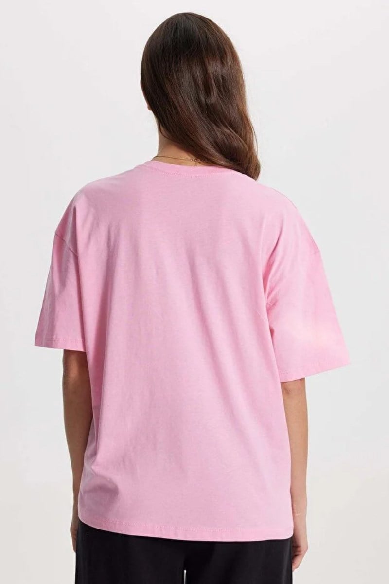 Ayıcık İşlemeli Oversize TshirtKADIN T-SHİRT