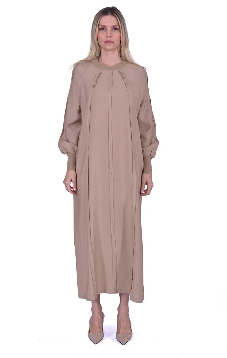 İNVEE MODAL BEBE BİYELİ ELBİSE