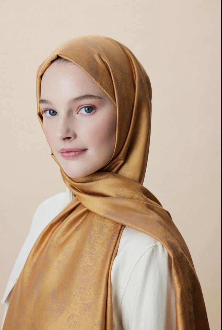 Maisa Jade Modal İpek Jakarlı Şal 70*200