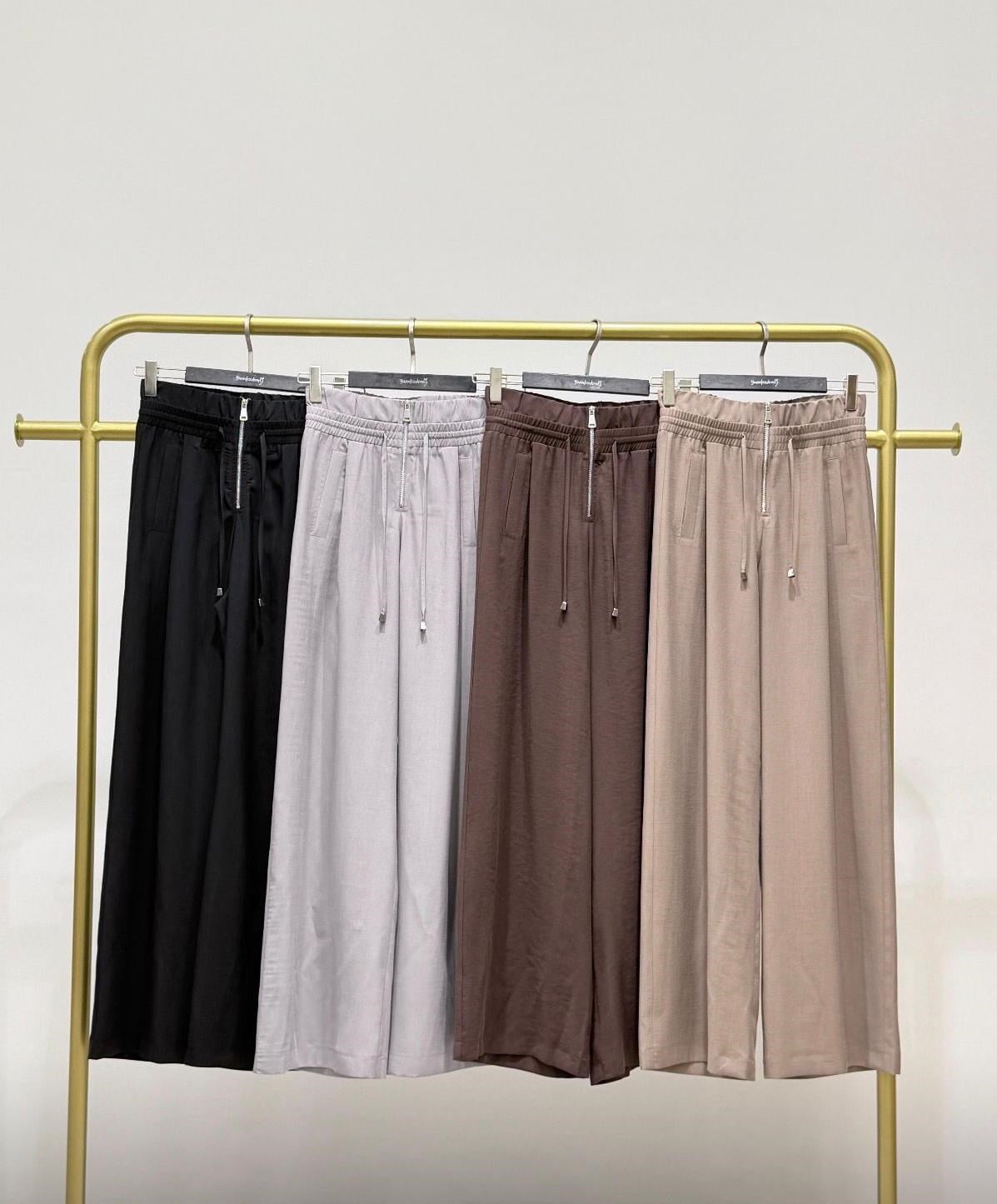 Yusuf Özdemir Bol Paça Pantolon