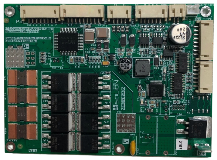 SM80 - RS232/RS485 80A BMS