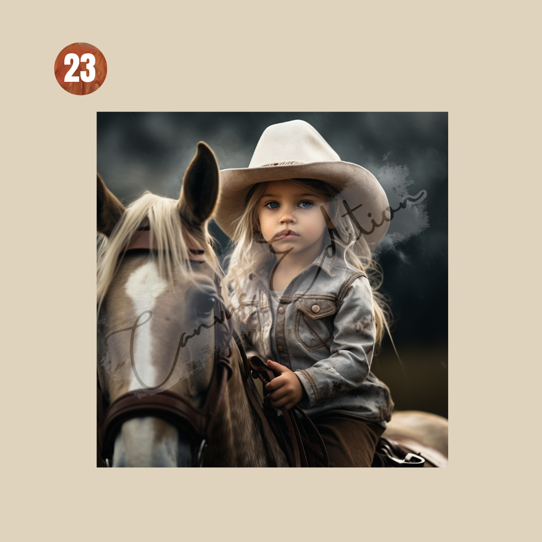 KOVBOY KIZ ÇOCUK
