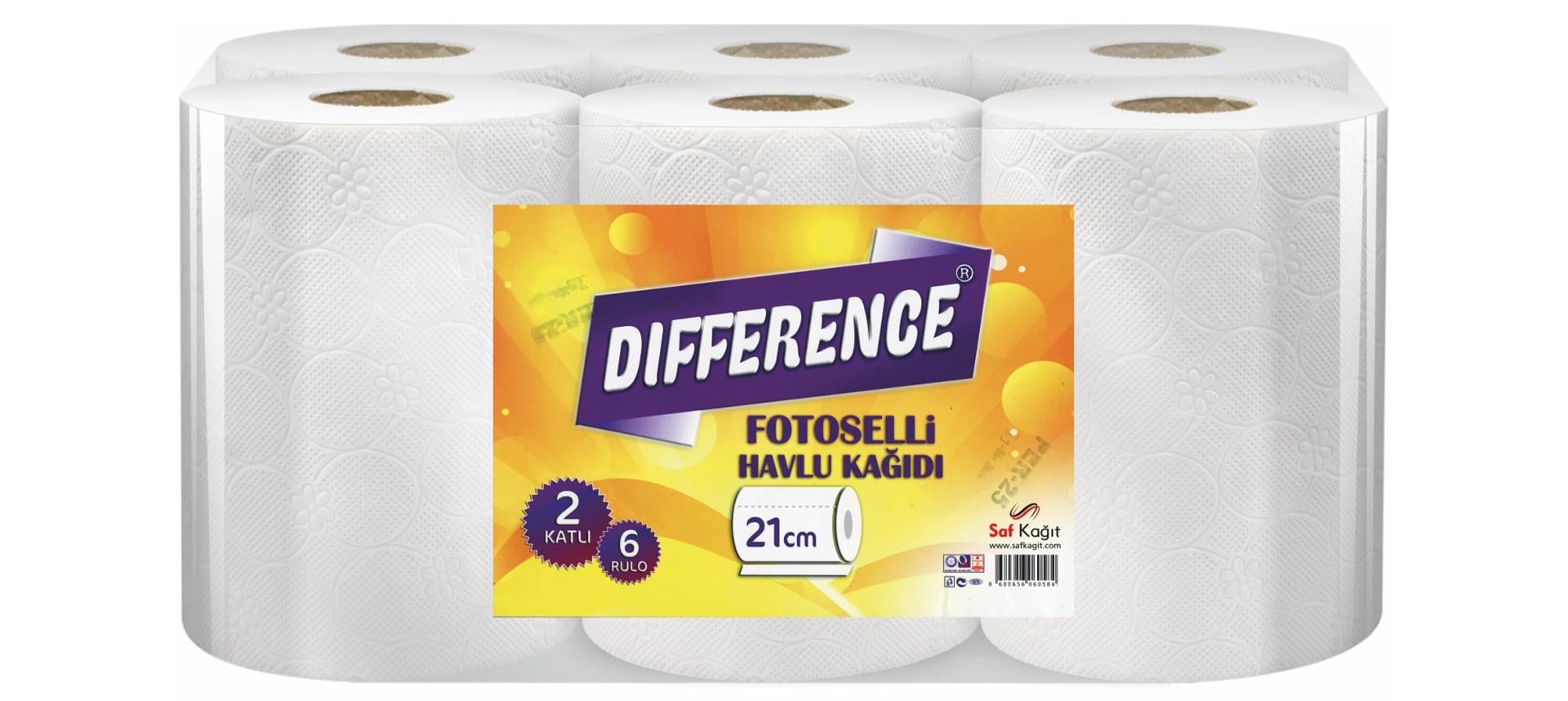 Difference Fotoselli Havlu 2,5 kg 21 cm