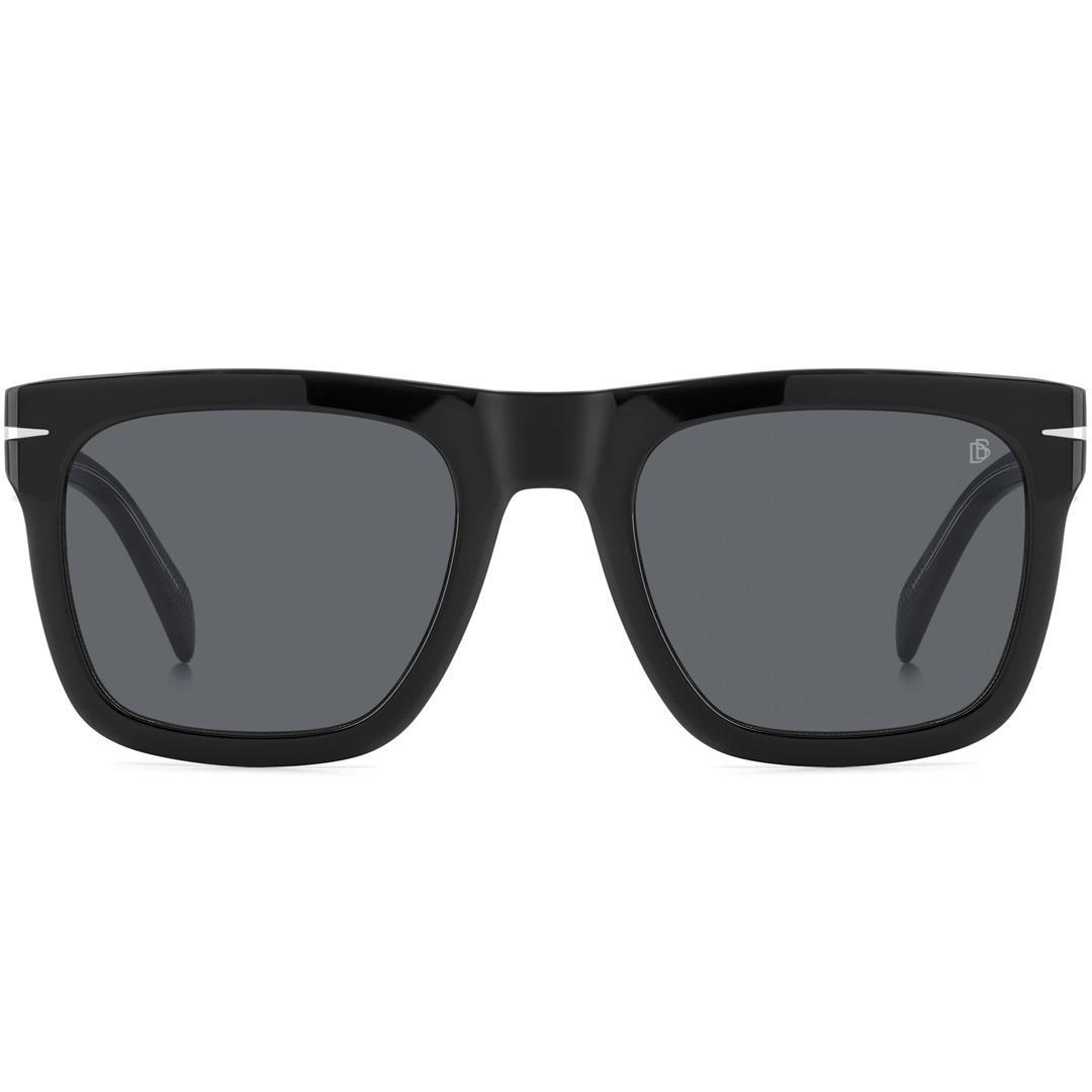 DAVID BECKHAM DB 7000/S FLAT 7C5 BLACK CRY CRYSTAL