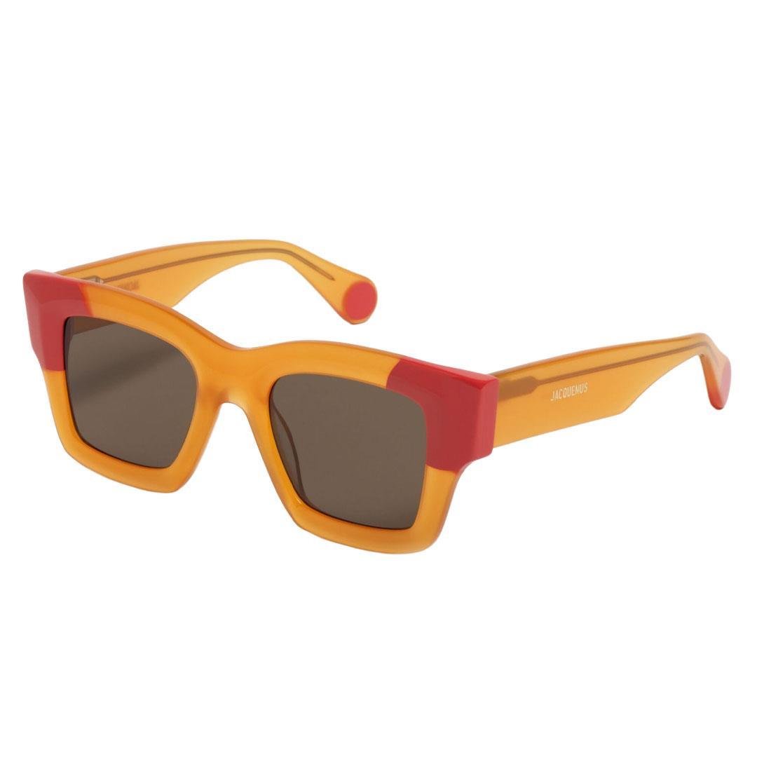 JACQUEMUS LES LUNETTES BACI SUN MULTI ORANGE