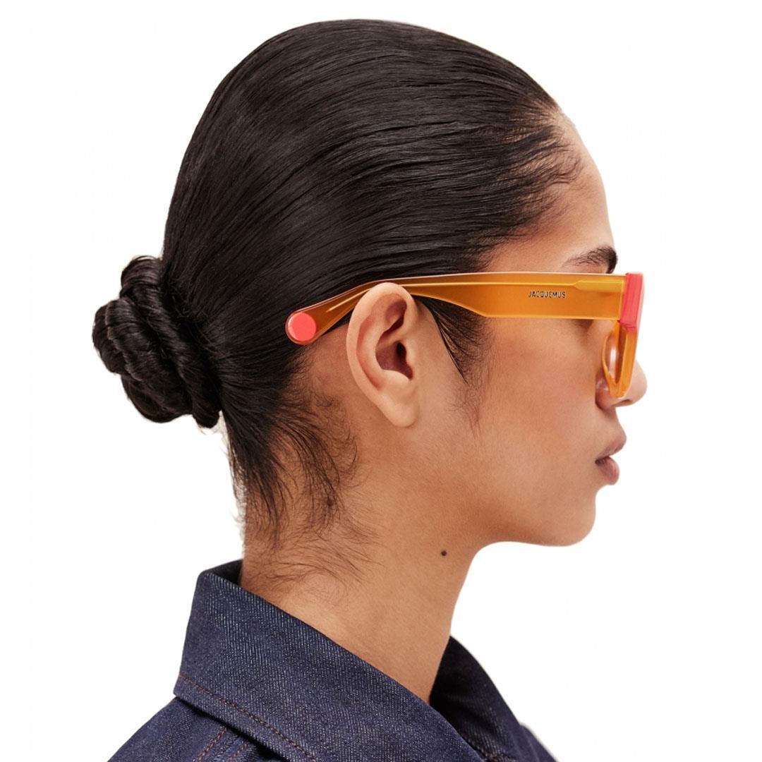 JACQUEMUS LES LUNETTES BACI SUN MULTI ORANGE