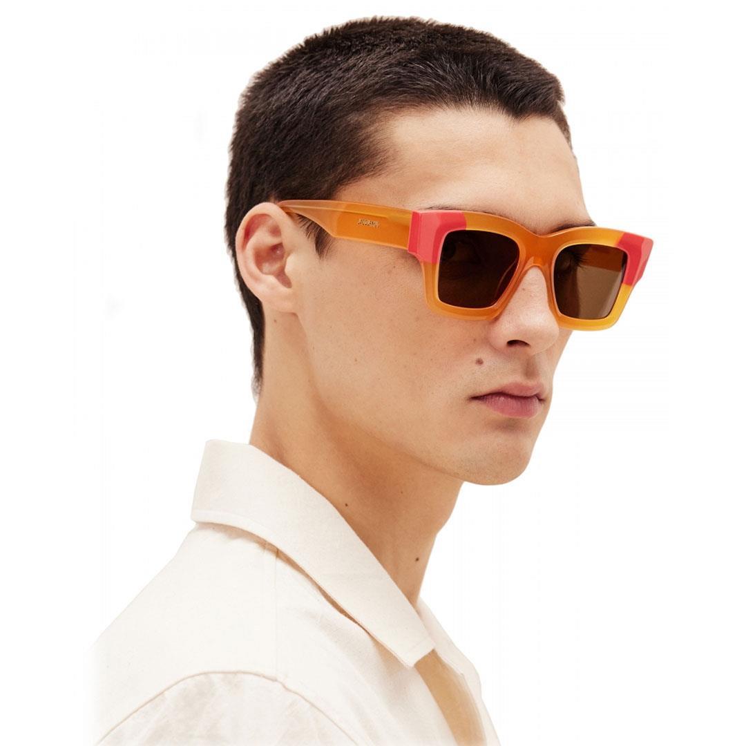 JACQUEMUS LES LUNETTES BACI SUN MULTI ORANGE