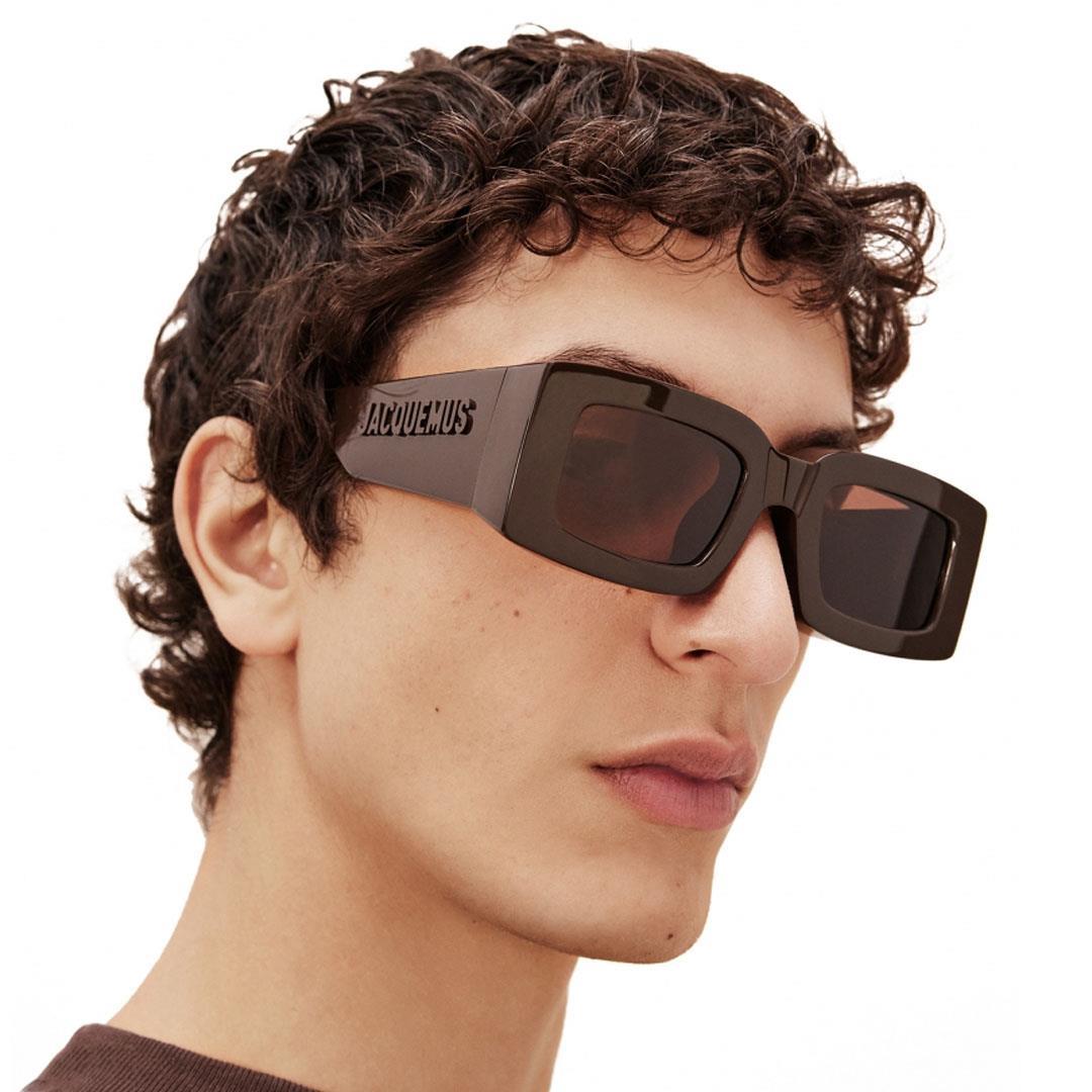JACQUEMUS LES LUNETTES TUPI SUN MULTI BROWN