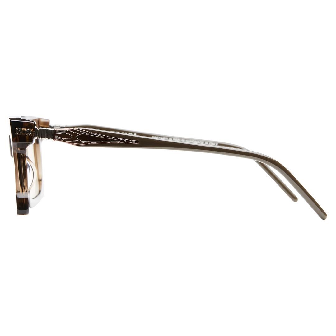 KUBORAUM sunglasses& case D76 52-18 DT brown