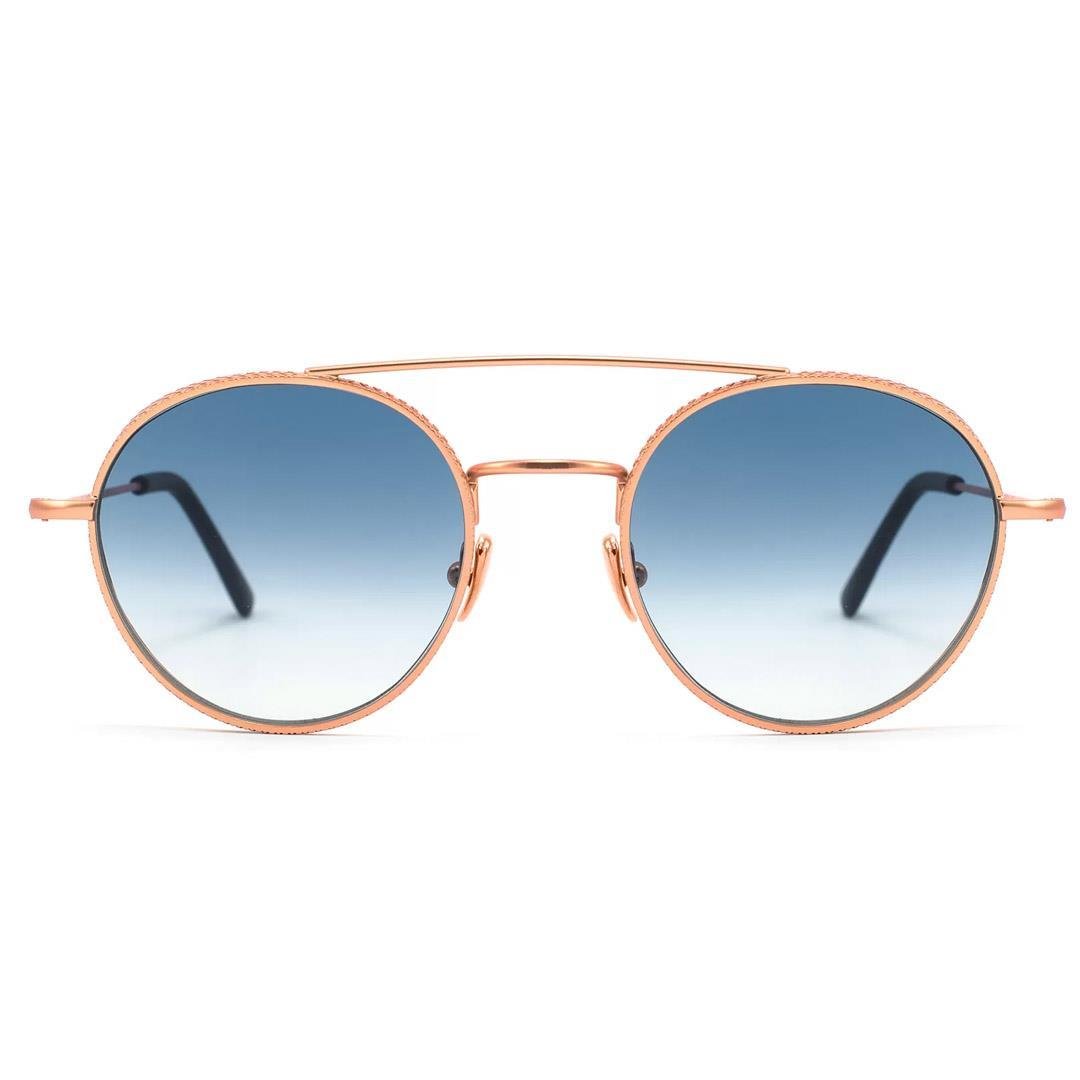 L.G.R AMBA 11 UNISEX ROSE GOLD BLUE 52