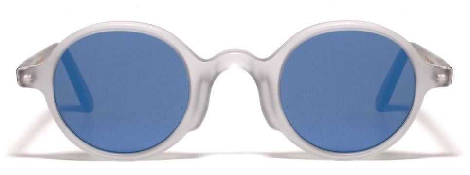 L.G.R George Crystal Grey Matt / Mavi Aynalı Unisex Güneş Gözlüğü