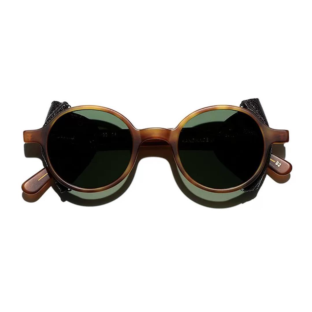 L.G.R REUNION FLAP HAVANA  02 FLAT GREEN 48' 4554