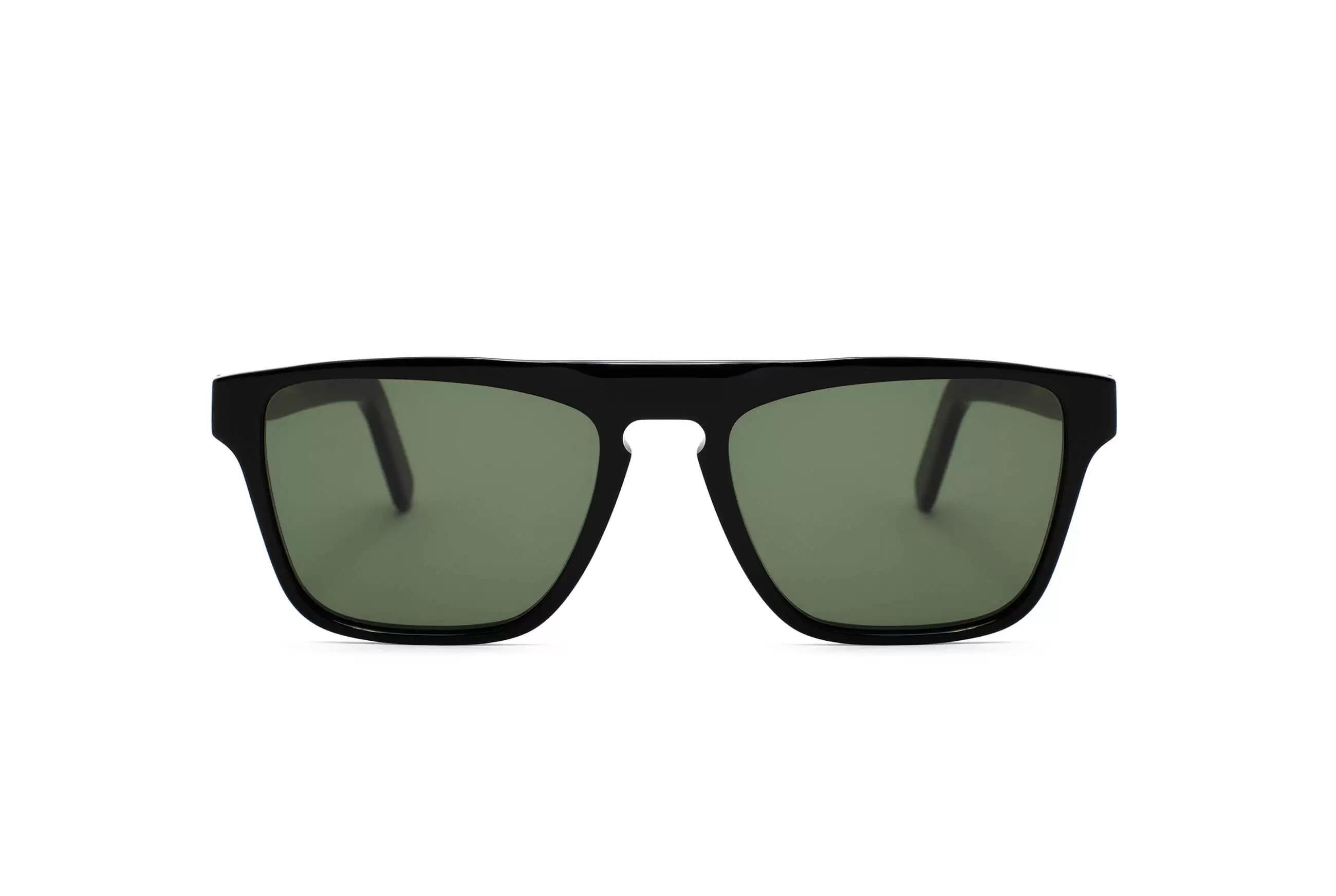 L.G.R Luanda II Black 01 // Green G15 Unisex Güneş Gözlüğü