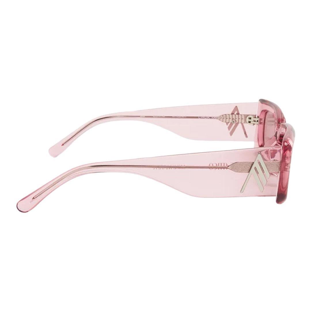 LINDA FARROW ATTICO MINI MARFA SUN Powder Pink/Silver - Pink Lens