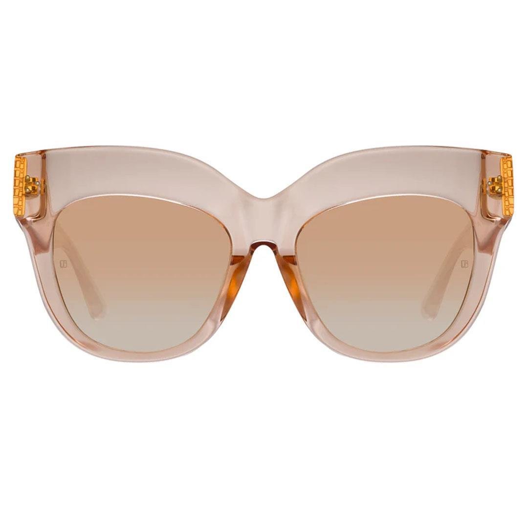 LINDA FARROW DUNAWAY SUN Peach/Light Gold - Peach Grad