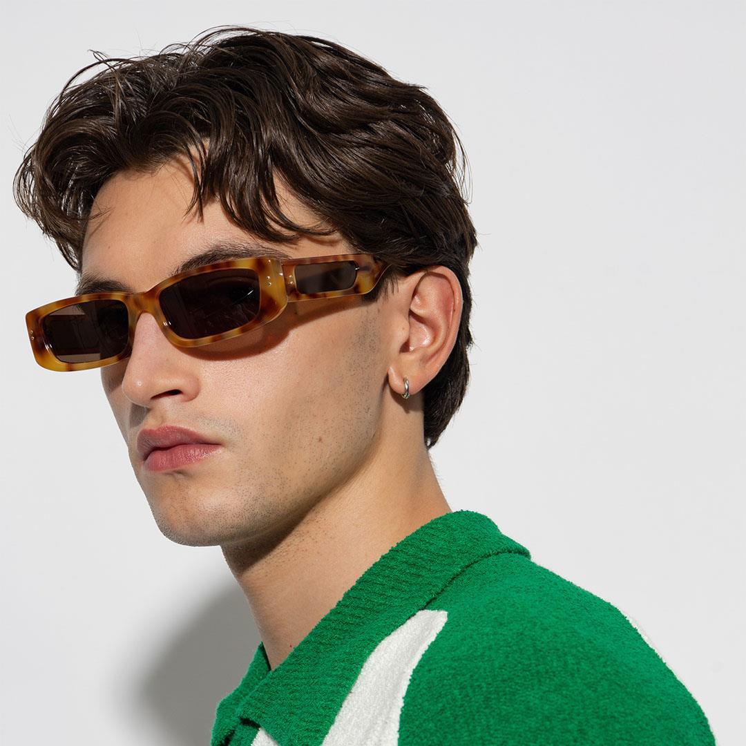 LINDA FARROW TALITA SUN Saffron T-Shell/Light Gold - Brown