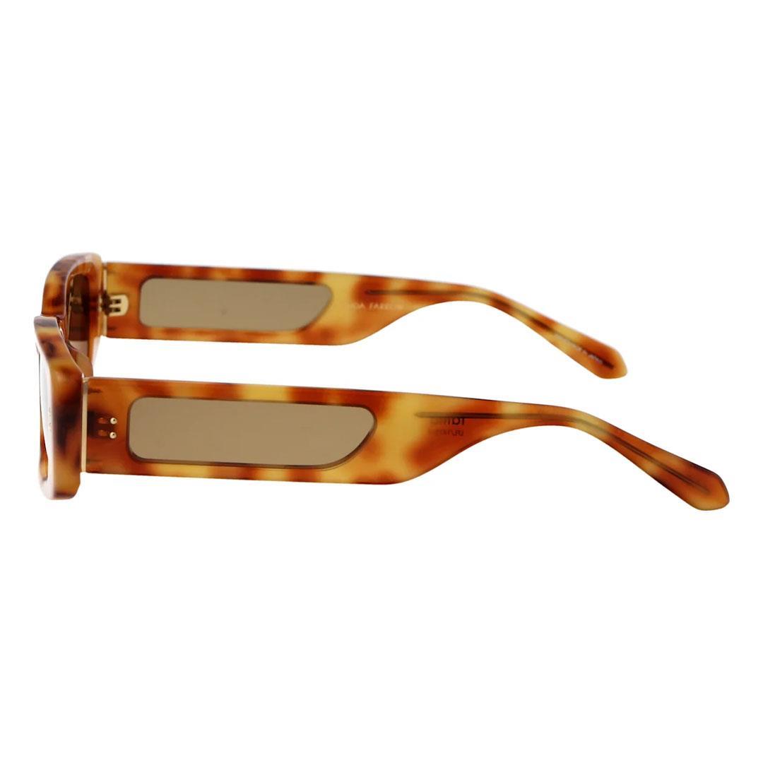 LINDA FARROW TALITA SUN Saffron T-Shell/Light Gold - Brown