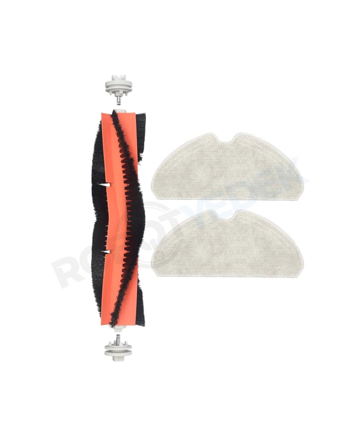  Dreame D9 Max Gen 2 Uyumlu Yedek Ana Fırça ve Mop-3 Parça