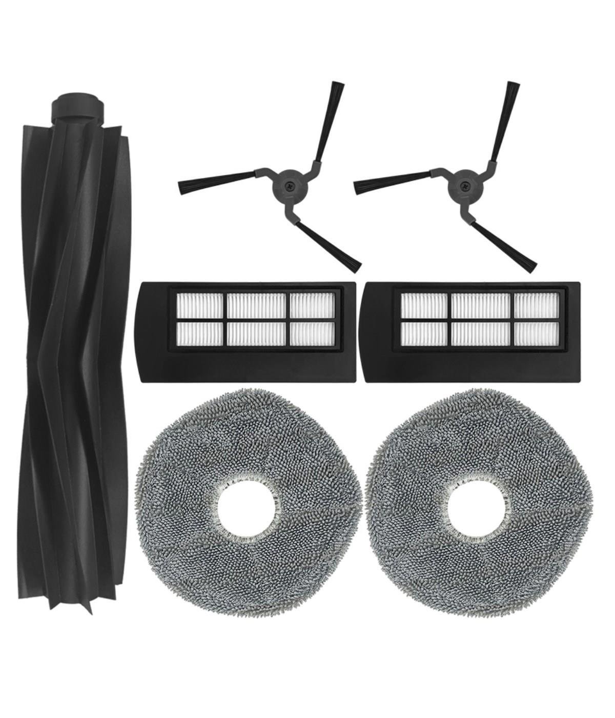 Anker Eufy X9 Pro Hybrid Uyumlu Yenileme Seti Fırça Filtre Mop 7 Parça