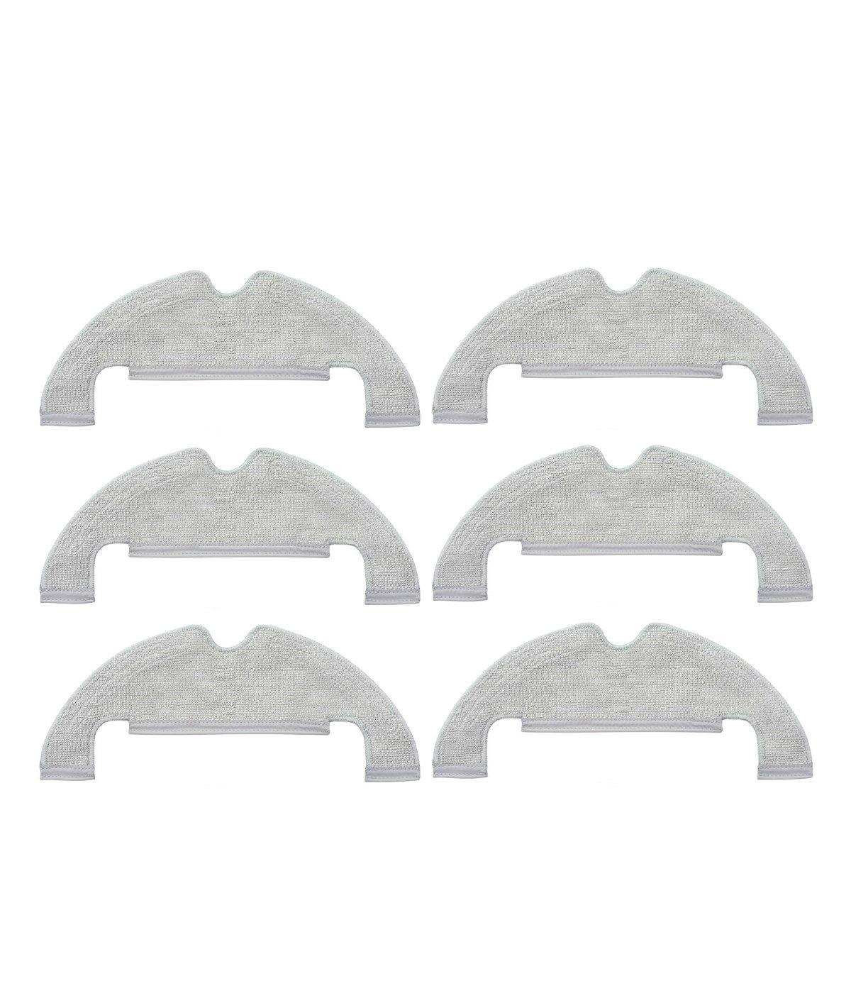 Dreame Bot D10 Plus Uyumlu 6 Adet Mop Fiber Paspas Bez