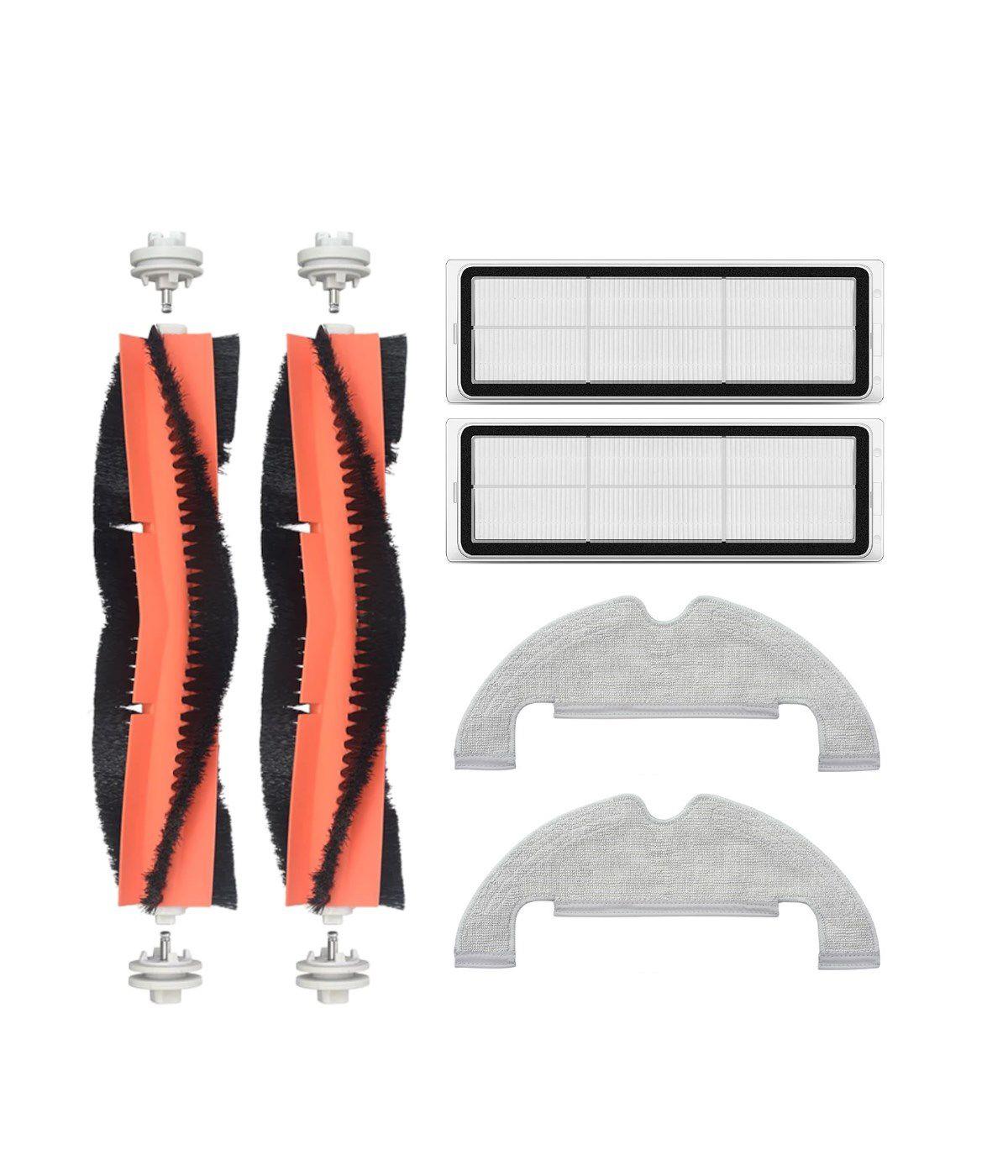 Dreame Bot D10 Plus Uyumlu Yedek Fırça Filtre Mop Seti-6 Parça